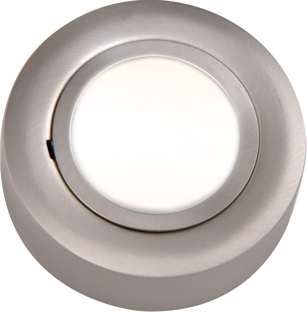 IP20 12V L/V Brushed Chrome Cabinet Fitting Surface Or Recessed (lamp Included) - CRF02CBR 