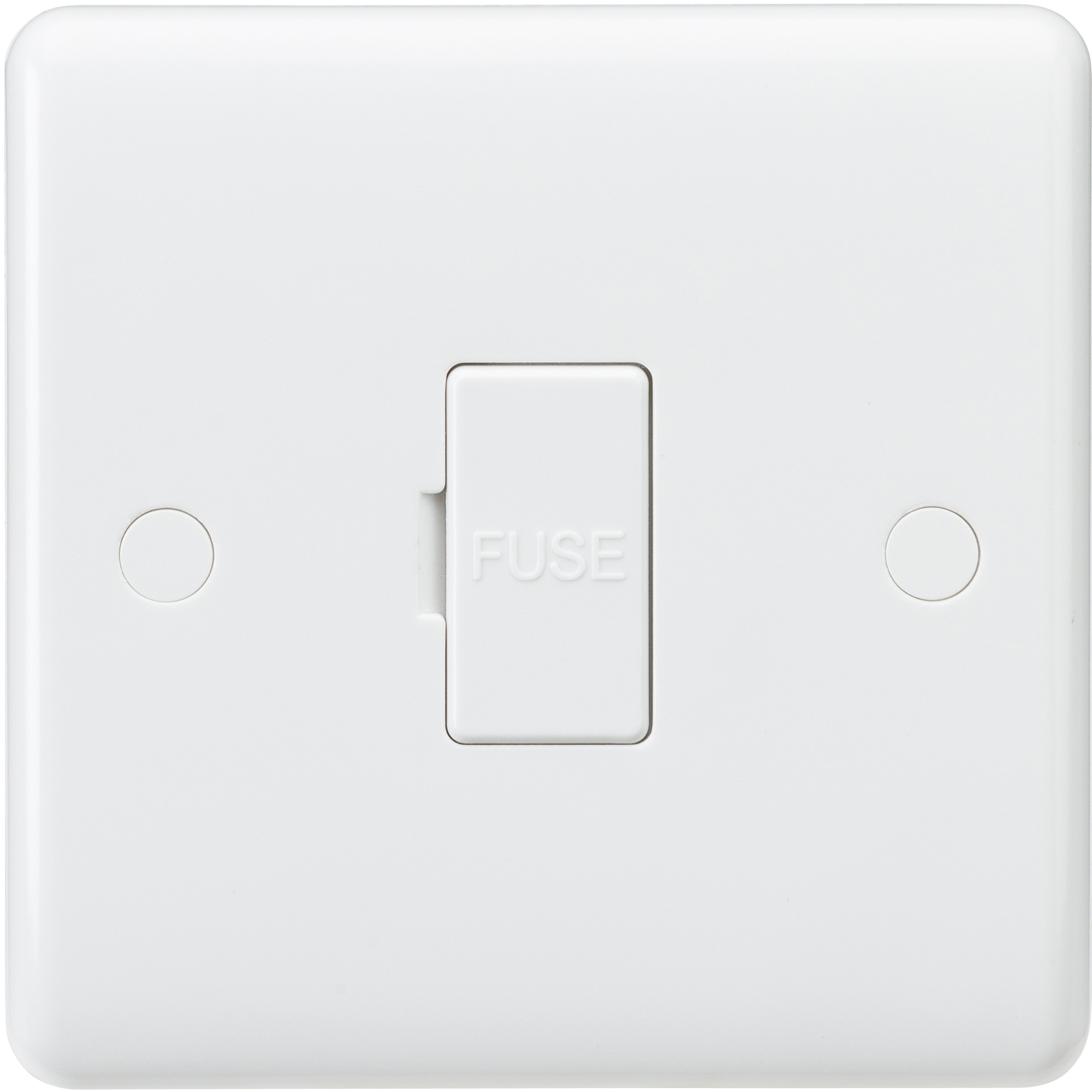 Curved Edge 13A Fused Spur Unit - CU6000 