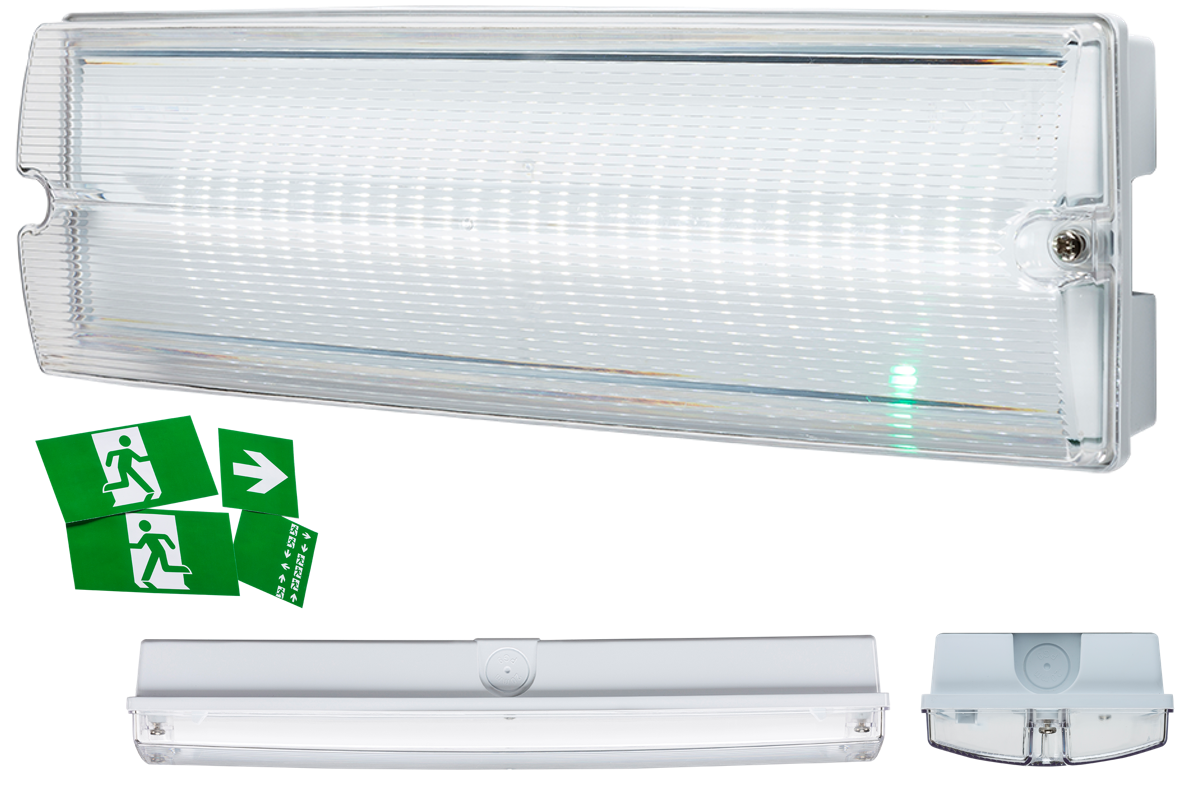 230V IP65 4W LED Emergency Bulkhead - EMLED3 