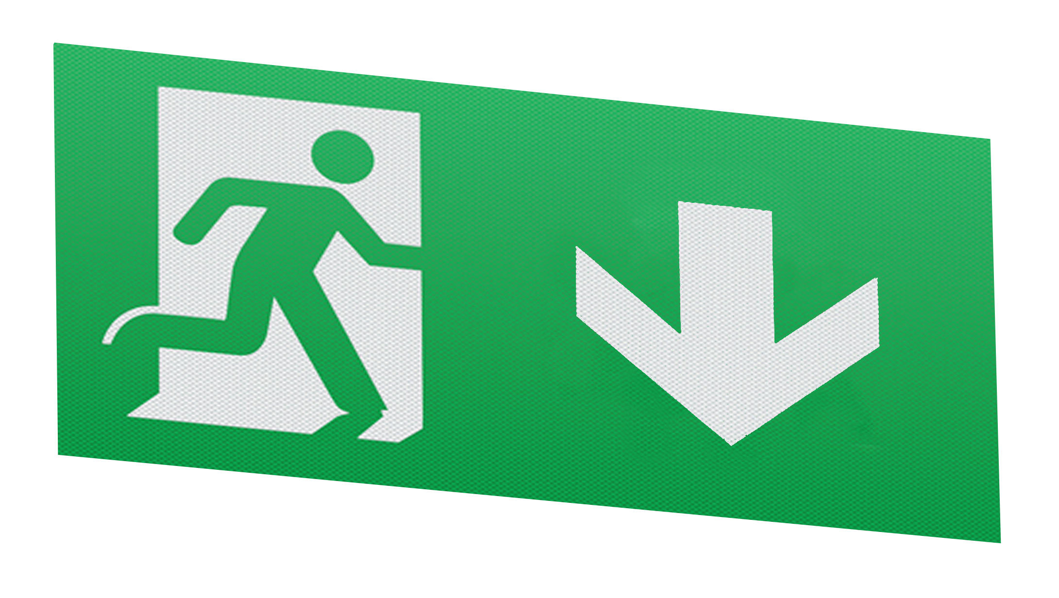 Legend With Down Facing Arrow For Product EMSWING - EMSWINGD 