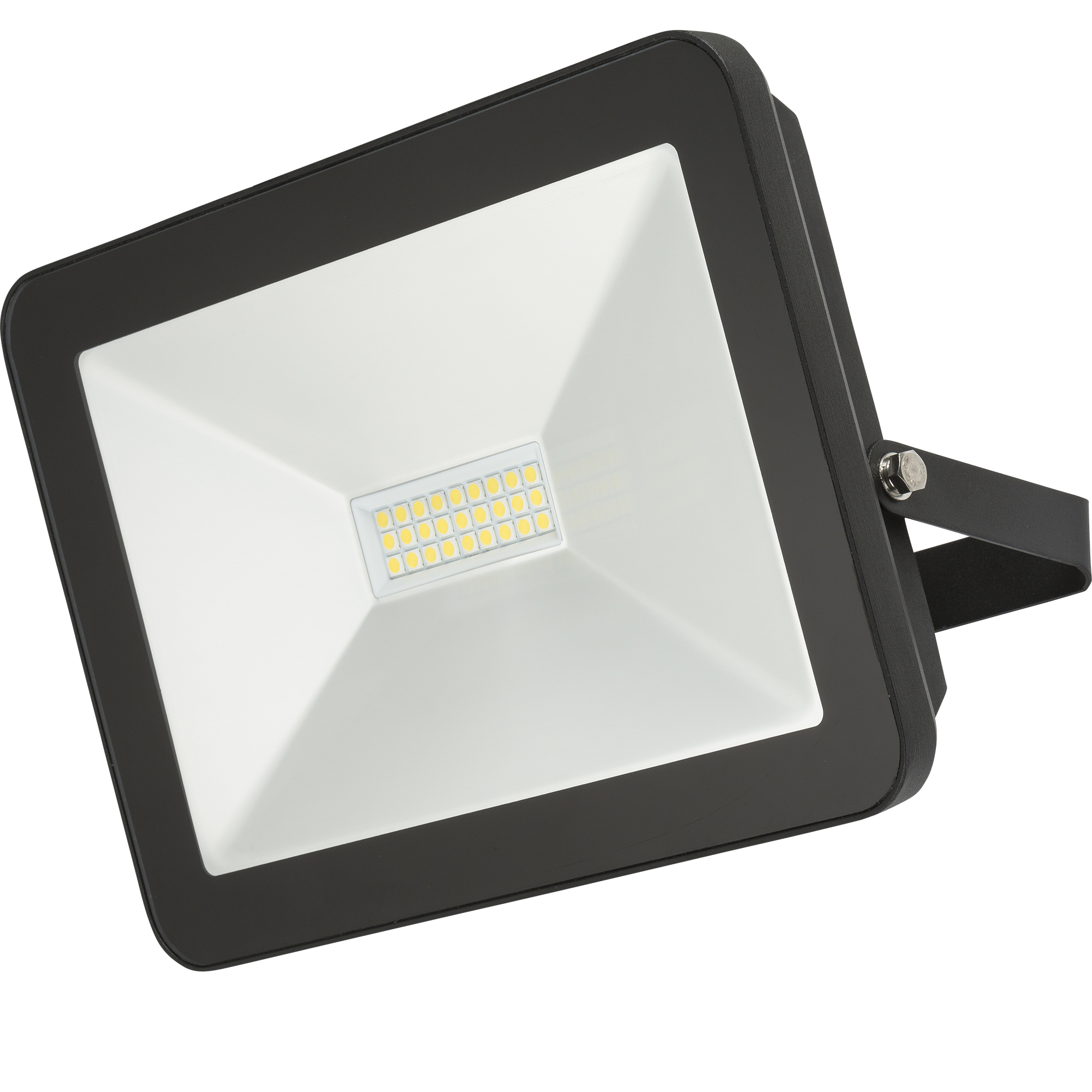 230V IP65 100W LED Black Die-Cast Aluminium Floodlight 4000K - FLF100 