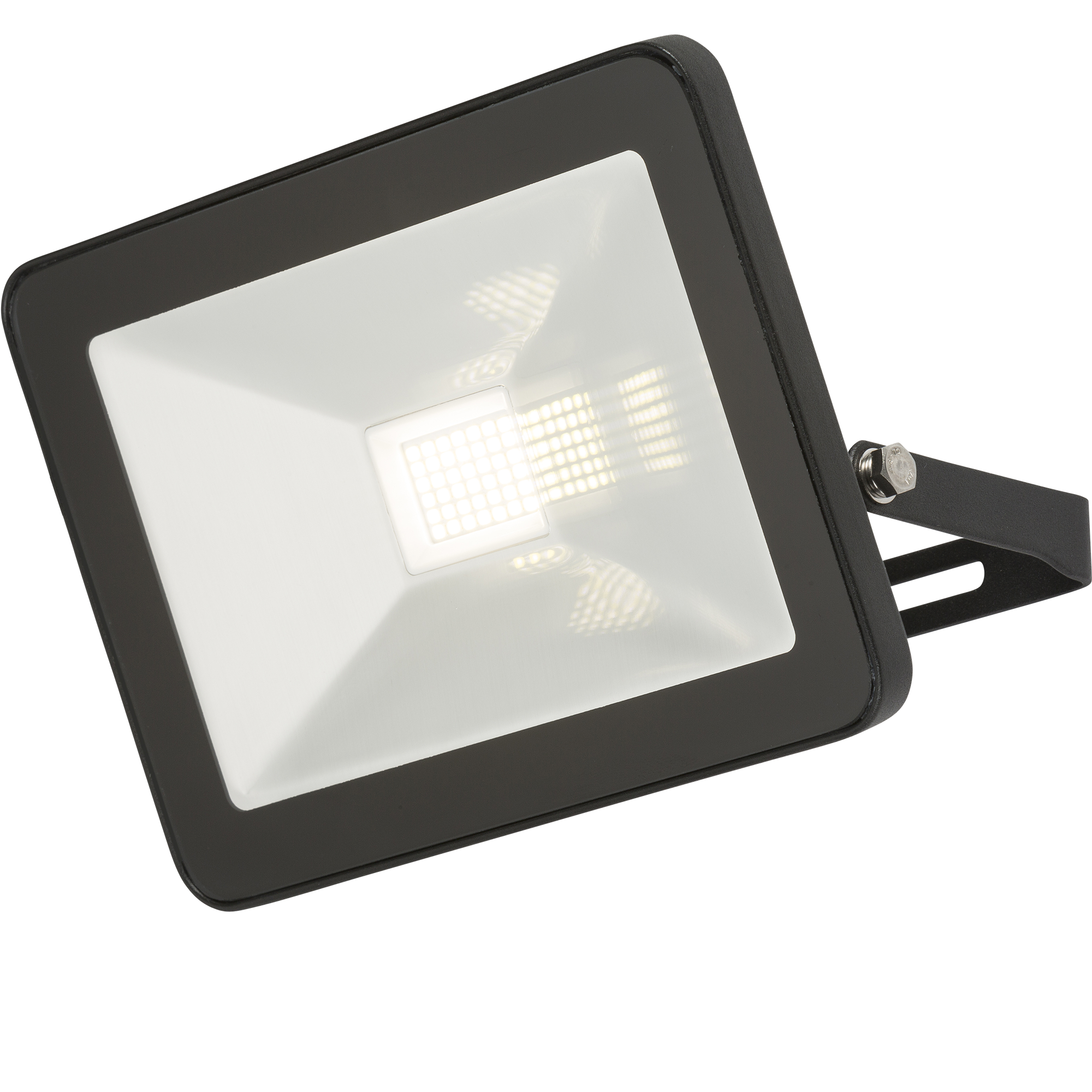 230V IP65 30W LED Black Die-Cast Aluminium Floodlight 4000K - FLF30 