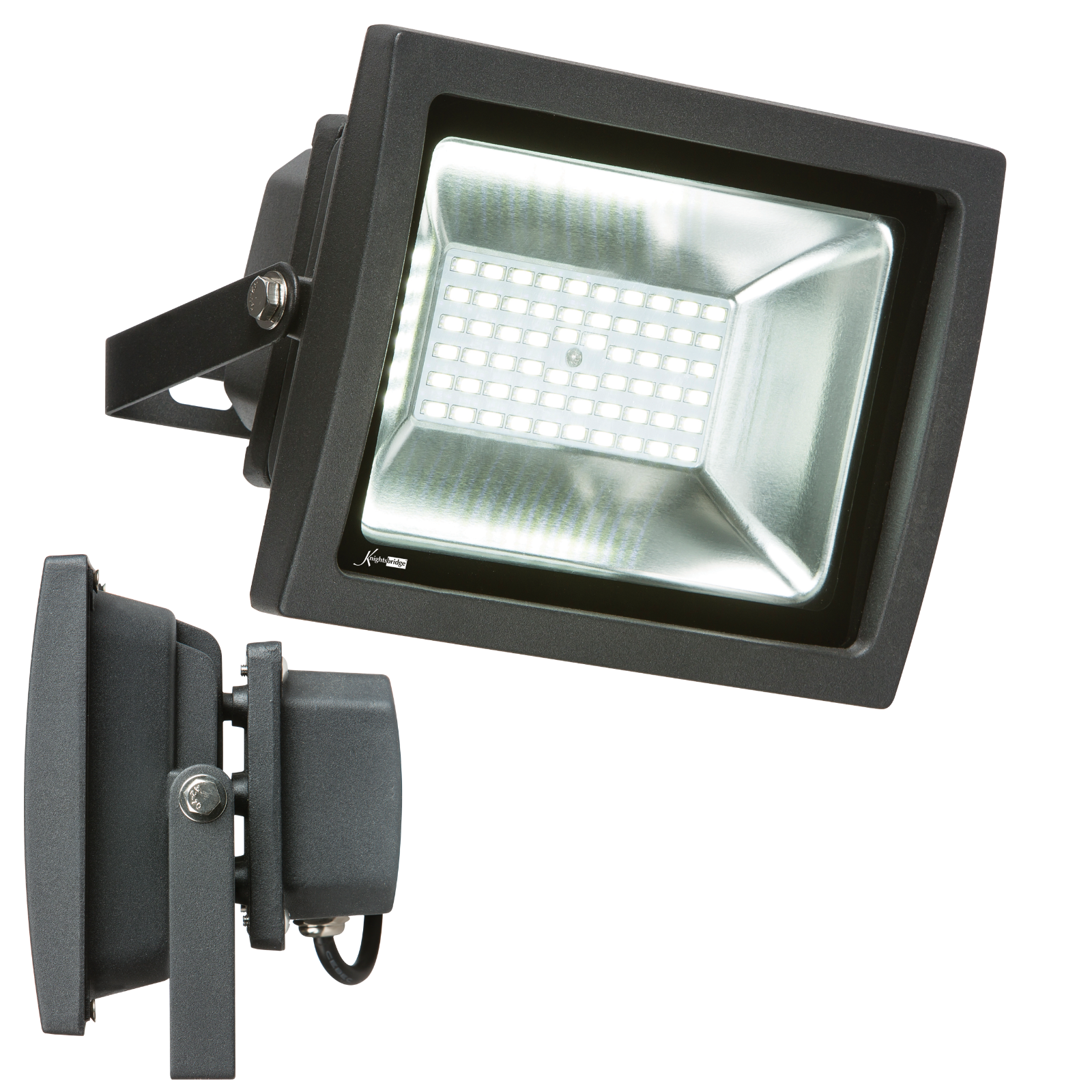 230V IP65 30W LED Black Die-Cast Aluminium Floodlight 6000K - FLS30BK 