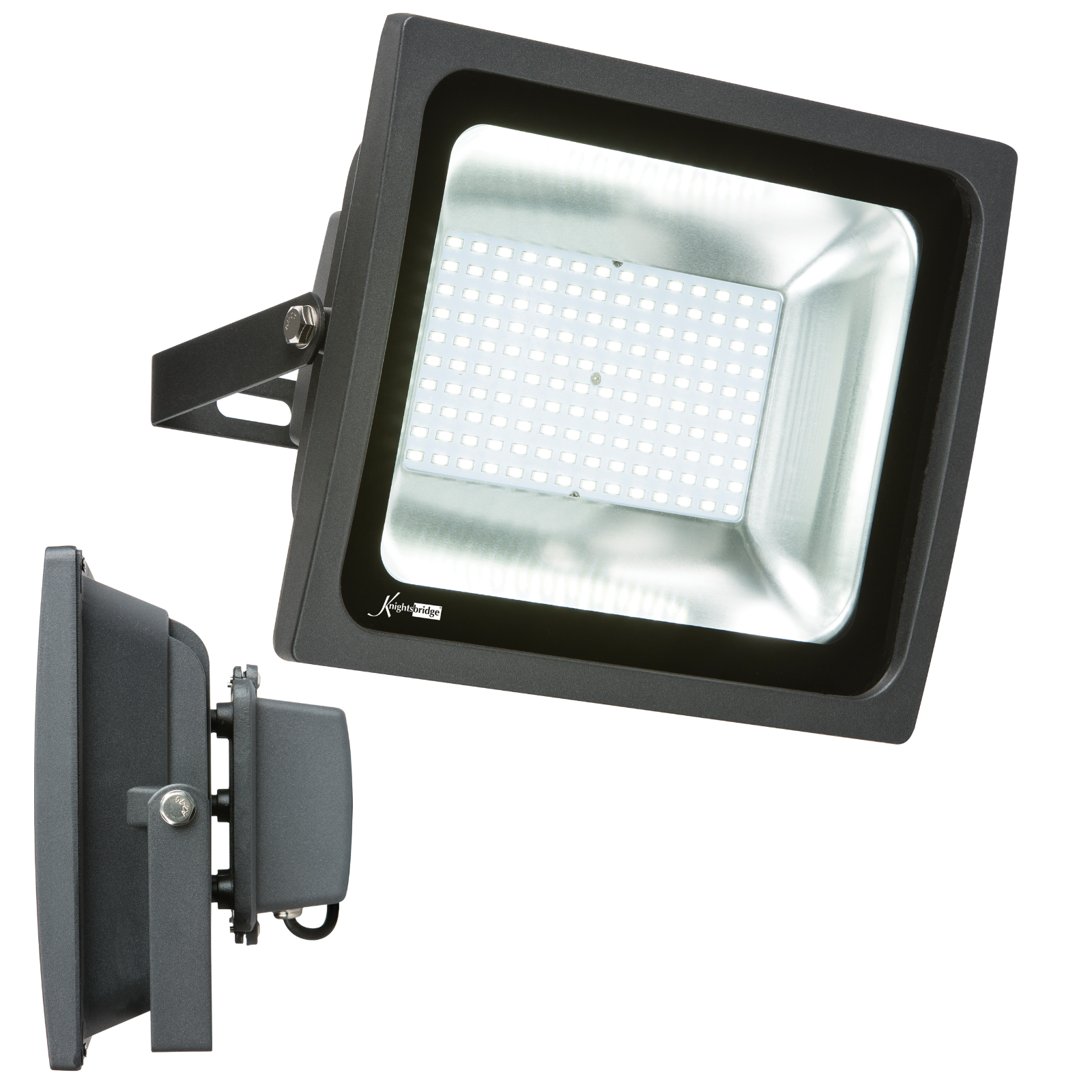 230V IP65 70W LED Black Die-Cast Aluminium Floodlight 6000K - FLS70BK 