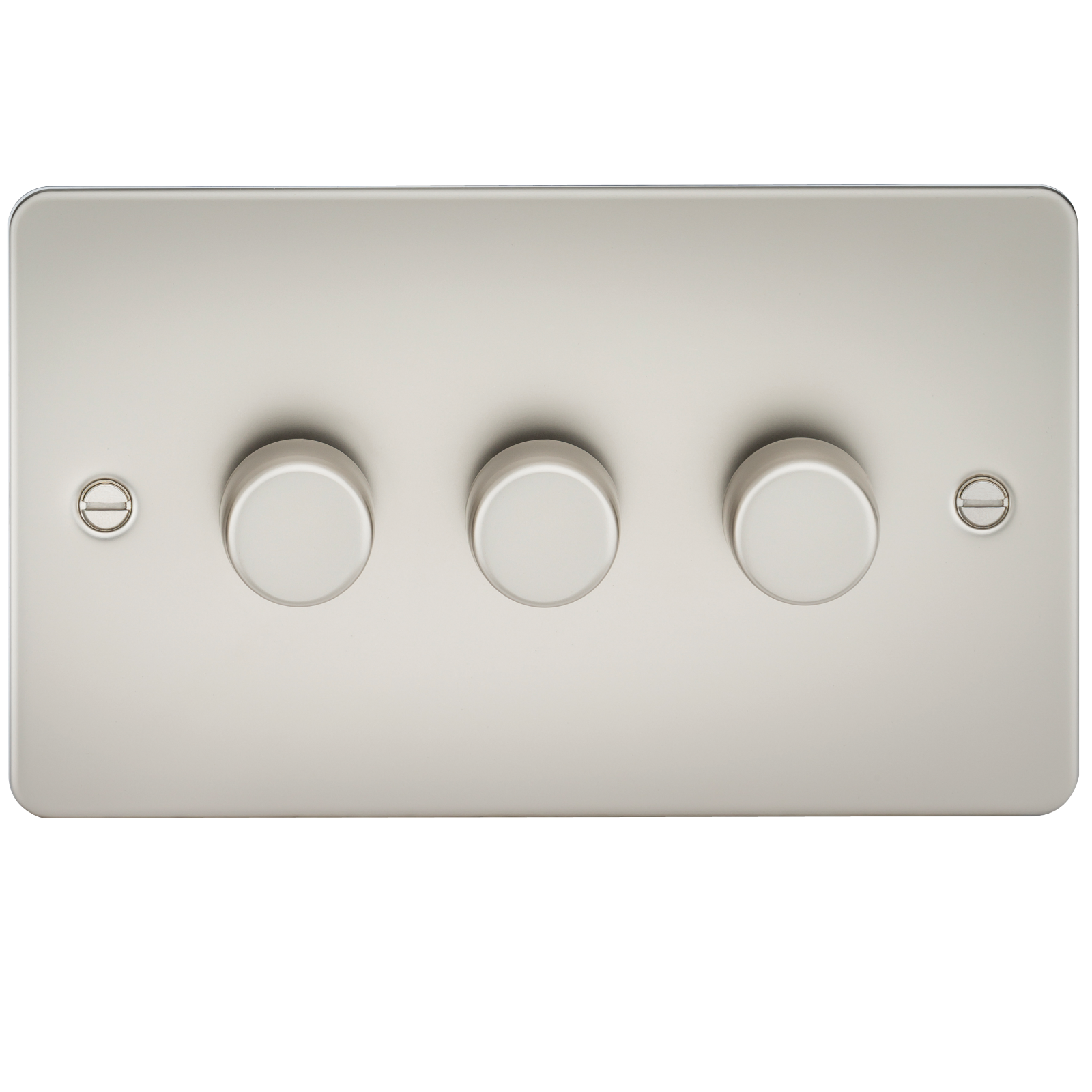 Flat Plate 3G 2 Way Dimmer 60-400W - Pearl - FP2163PL 