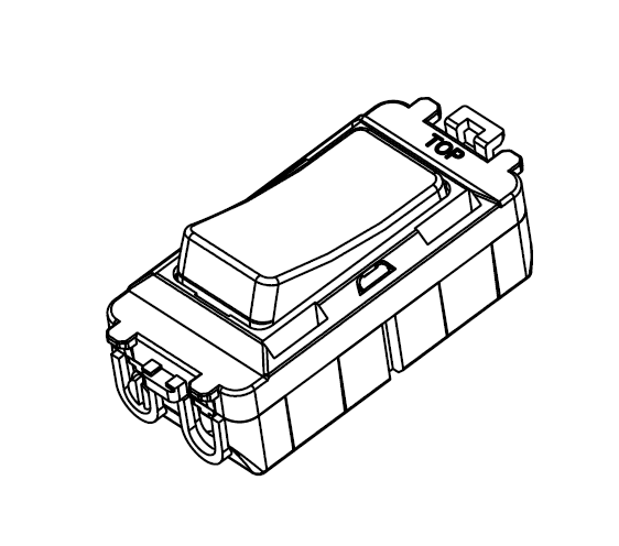 20AX DP Module With LED Indicator - Brushed Chrome - GDM003BC 