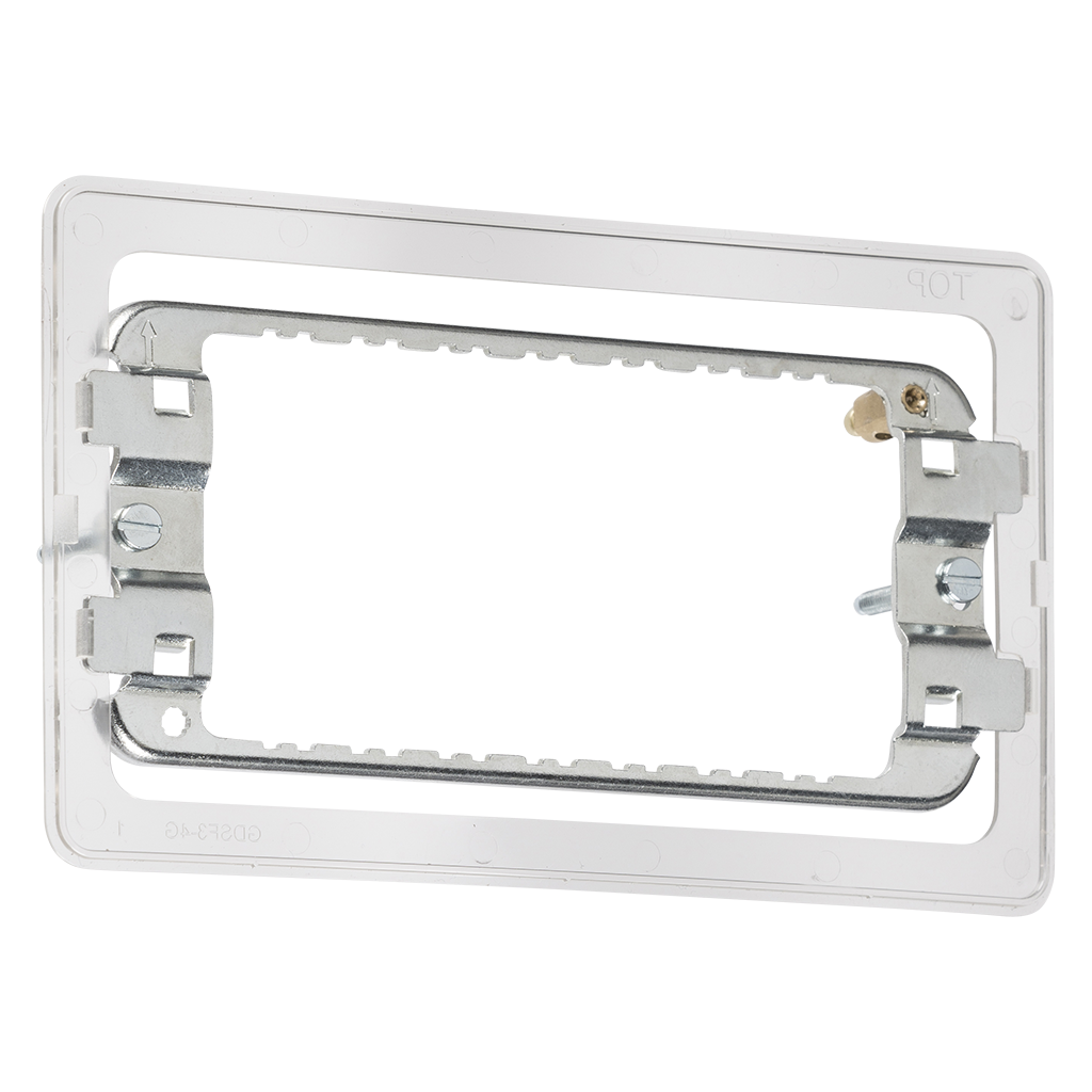 3-4G Grid Mounting Frame For Screwless - GDS002F 