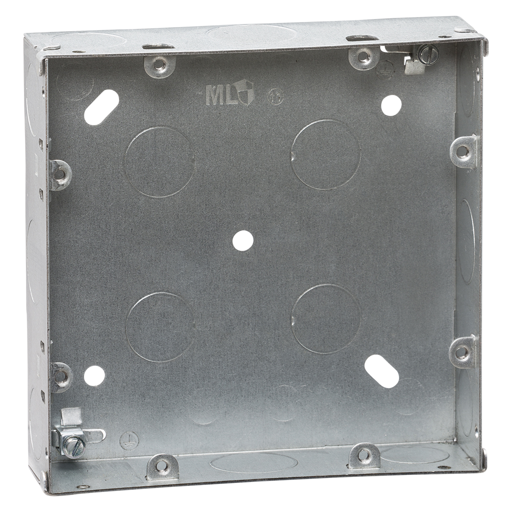 6-8G 35mm Galvanised Steel Box - GDSG68G 