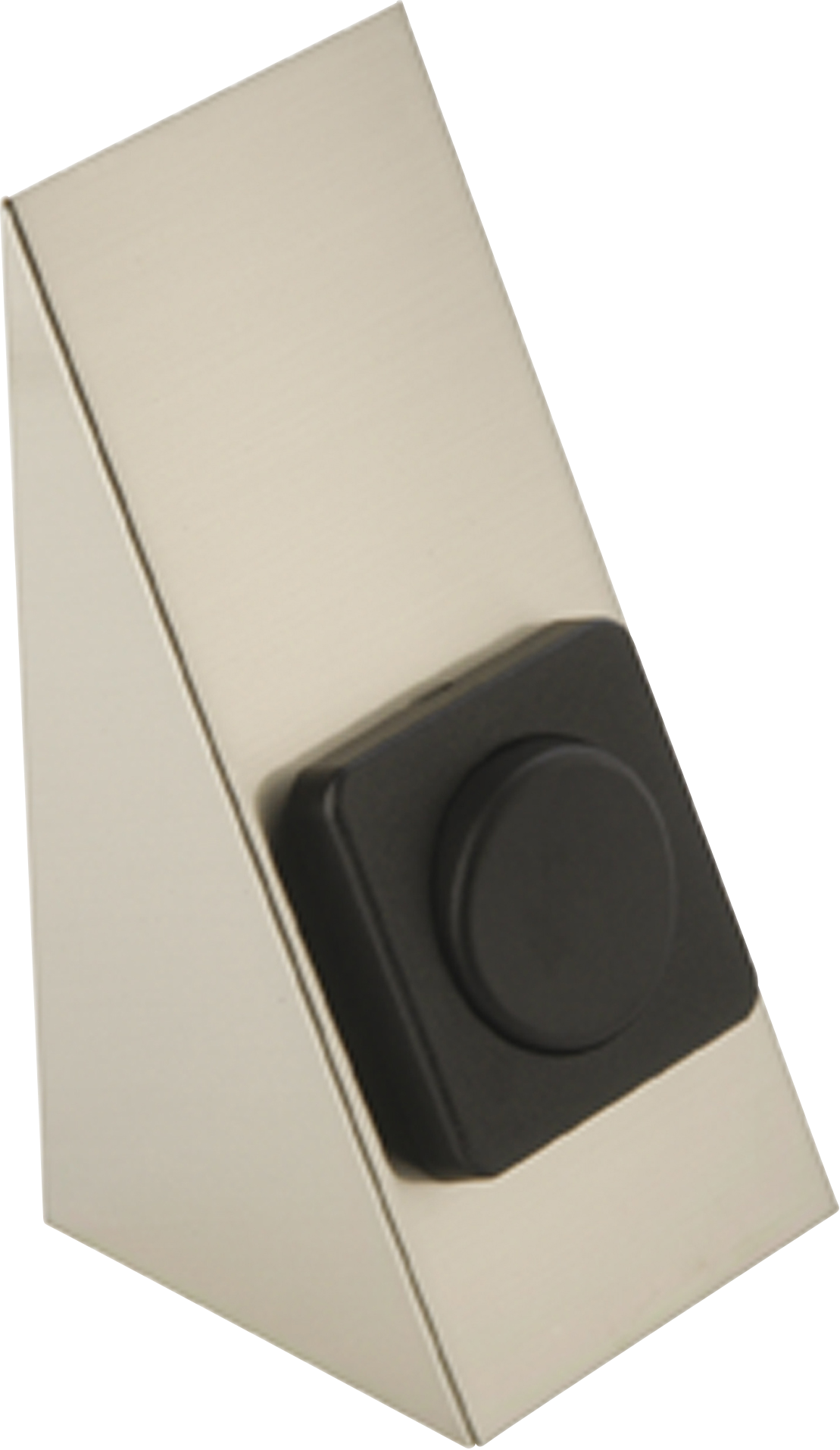 Under Cupboard/Worktop Switch - Black / Stainless Steel - KS106 