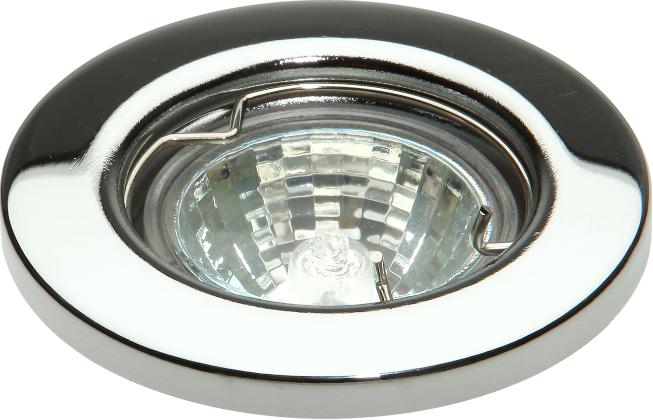 IP20 12V 35W Max. L/V Chrome Downlight 35mm - L01C 