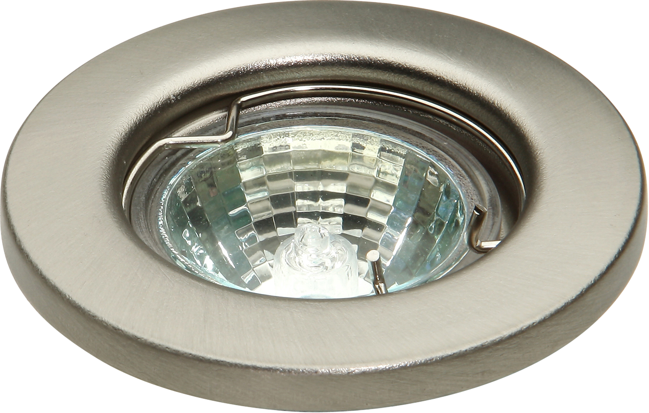 IP20 12V 35W Max. L/V Brushed Chrome Downlight 35mm - L01CBR 