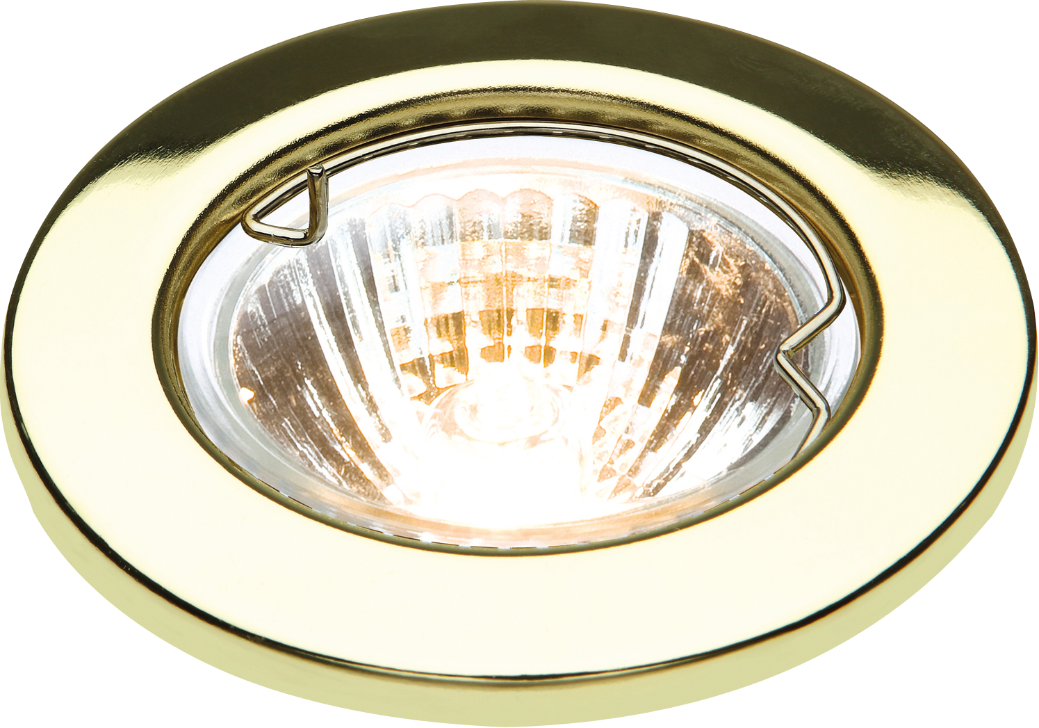 IP20 12V 50W Max. L/V Brass Downlight With Bridge - L02B1 