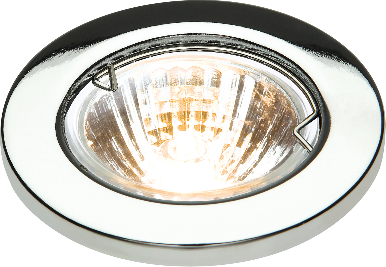 IP20 12V 50W Max. L/V Chrome Downlight With Bridge - L02C1 