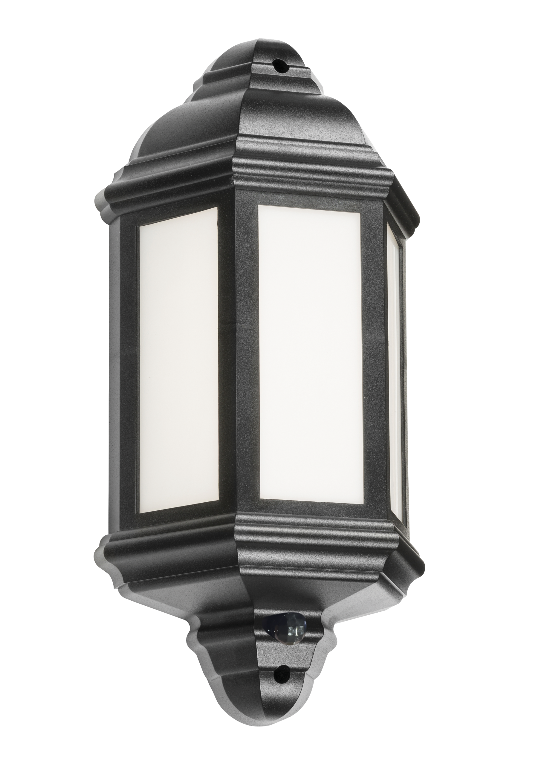 230V IP54 LED Half Wall Lantern With PIR - LANT4 