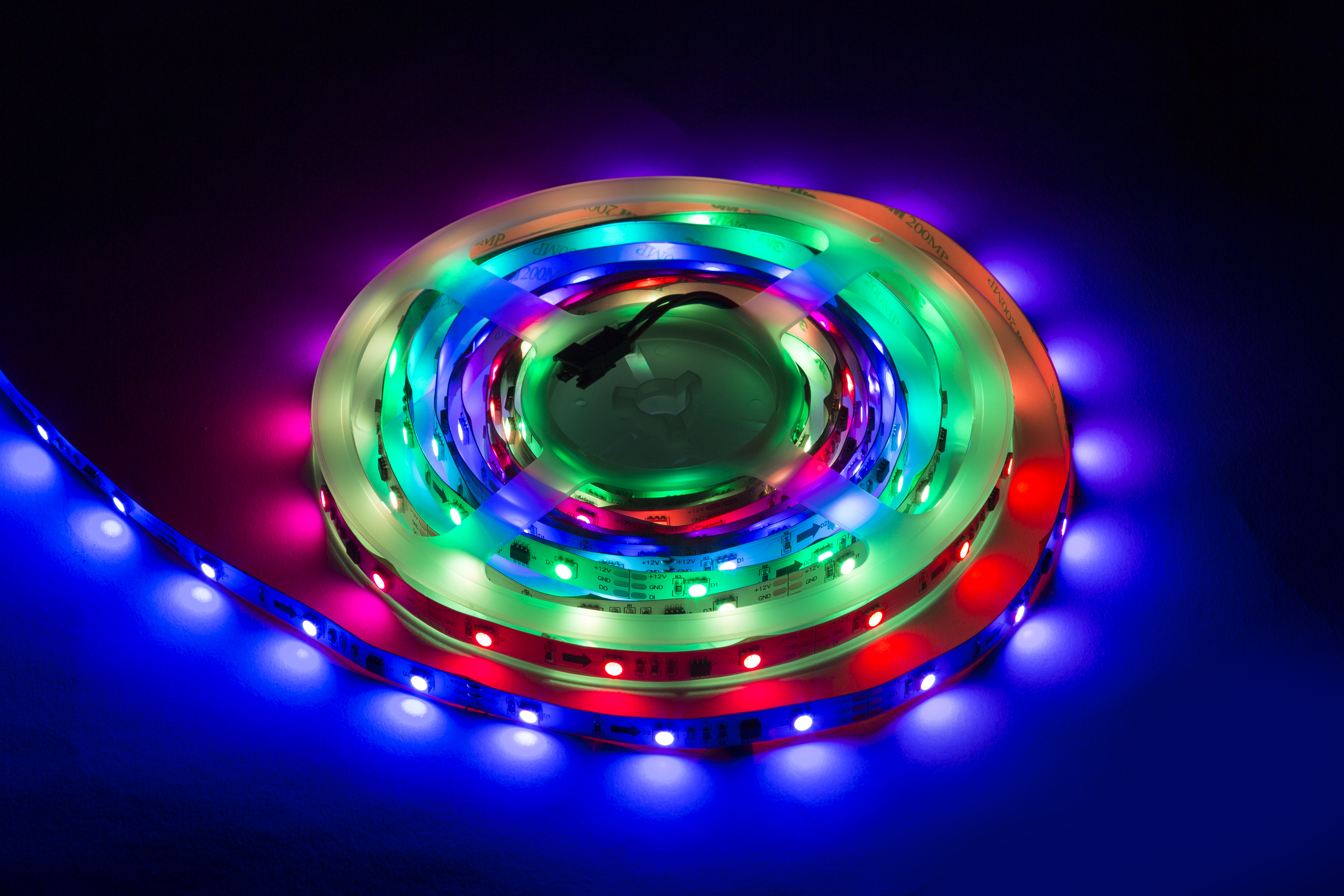 12V IP20 RGB Chaser LED Flex (5 Metres) - LEDF12CHS 