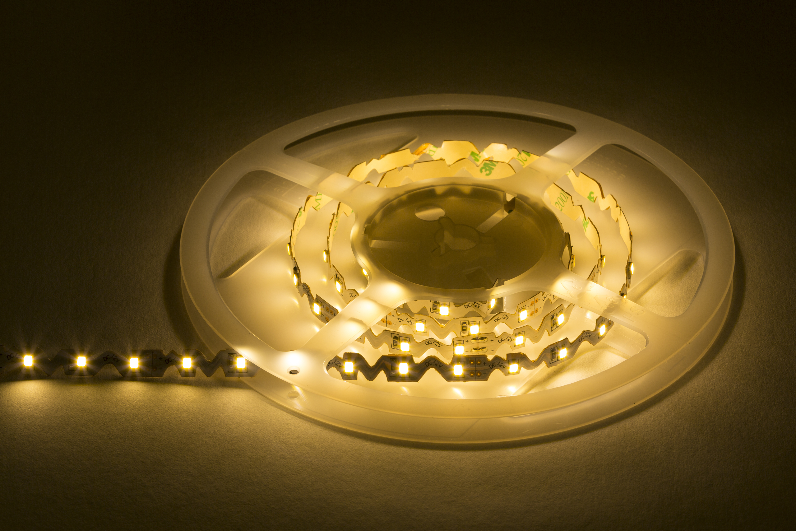 12V IP20 LED Bendable Flex Warm White 3000K (5 Metres) - LEDFS12WW 