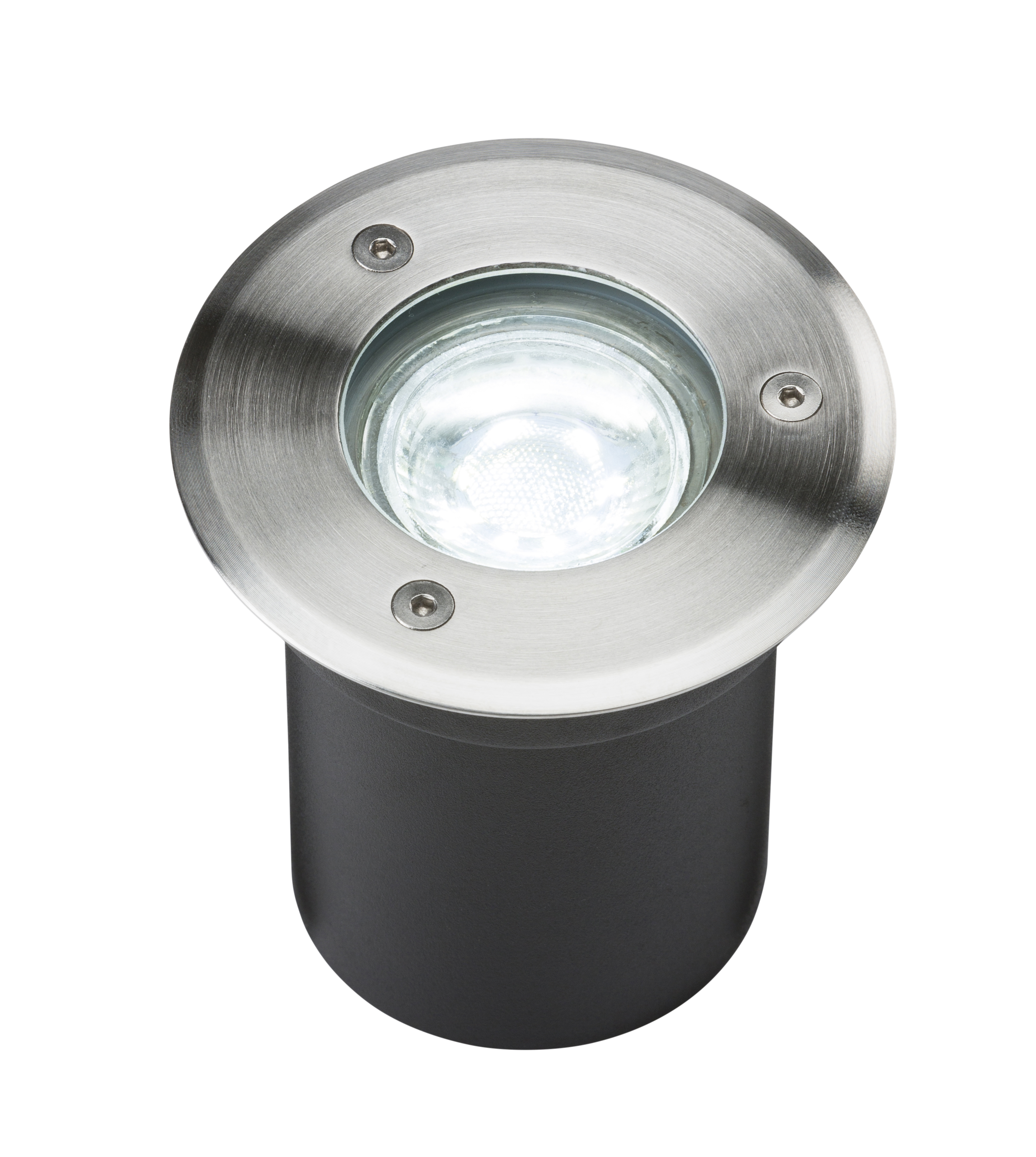 230V IP65 3W LED Stainless Steel Recessed Ground Light - 6000K - LEDGL3D 