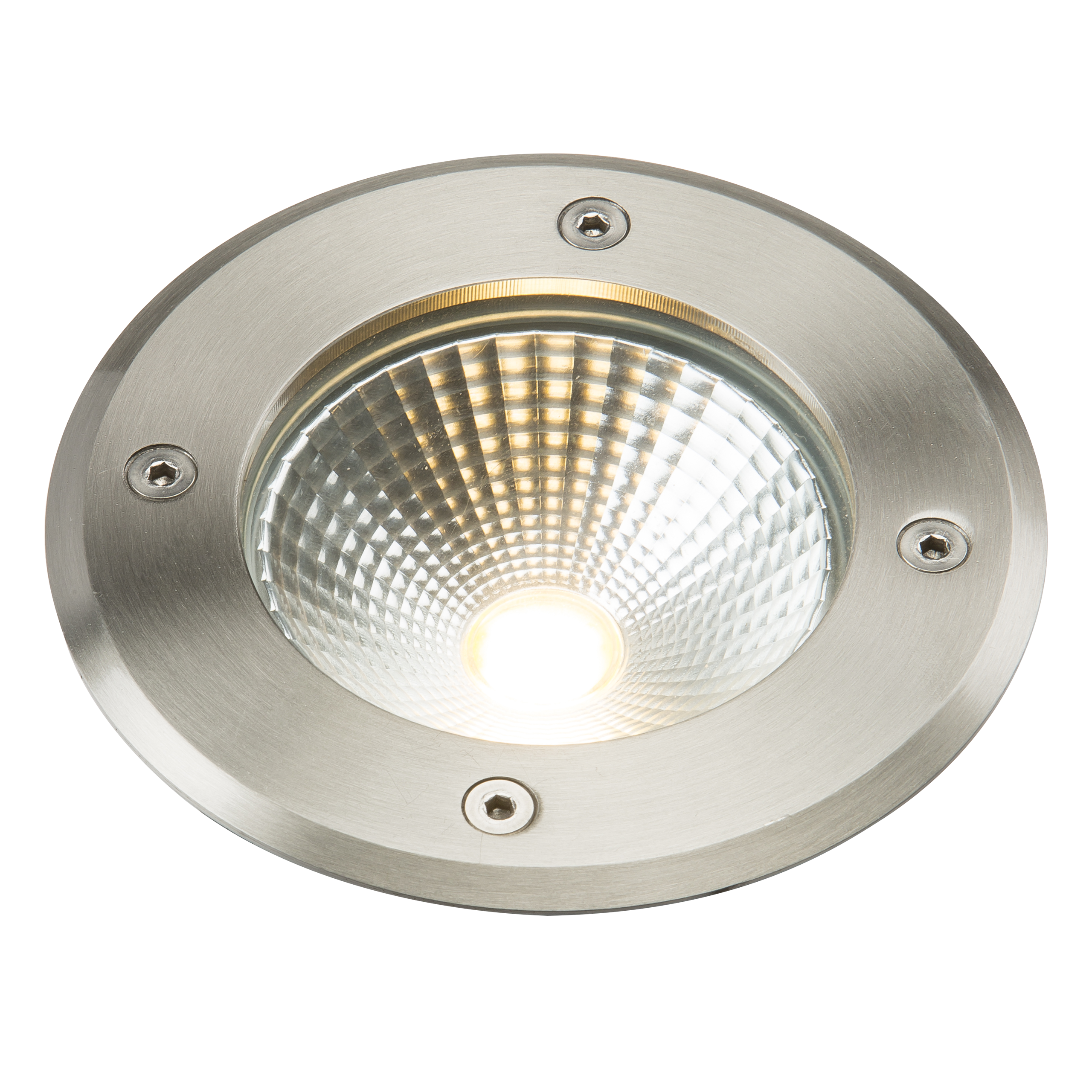 230V IP65 6W LED Stainless Steel Recessed Ground Light 3500K - LEDGL6 