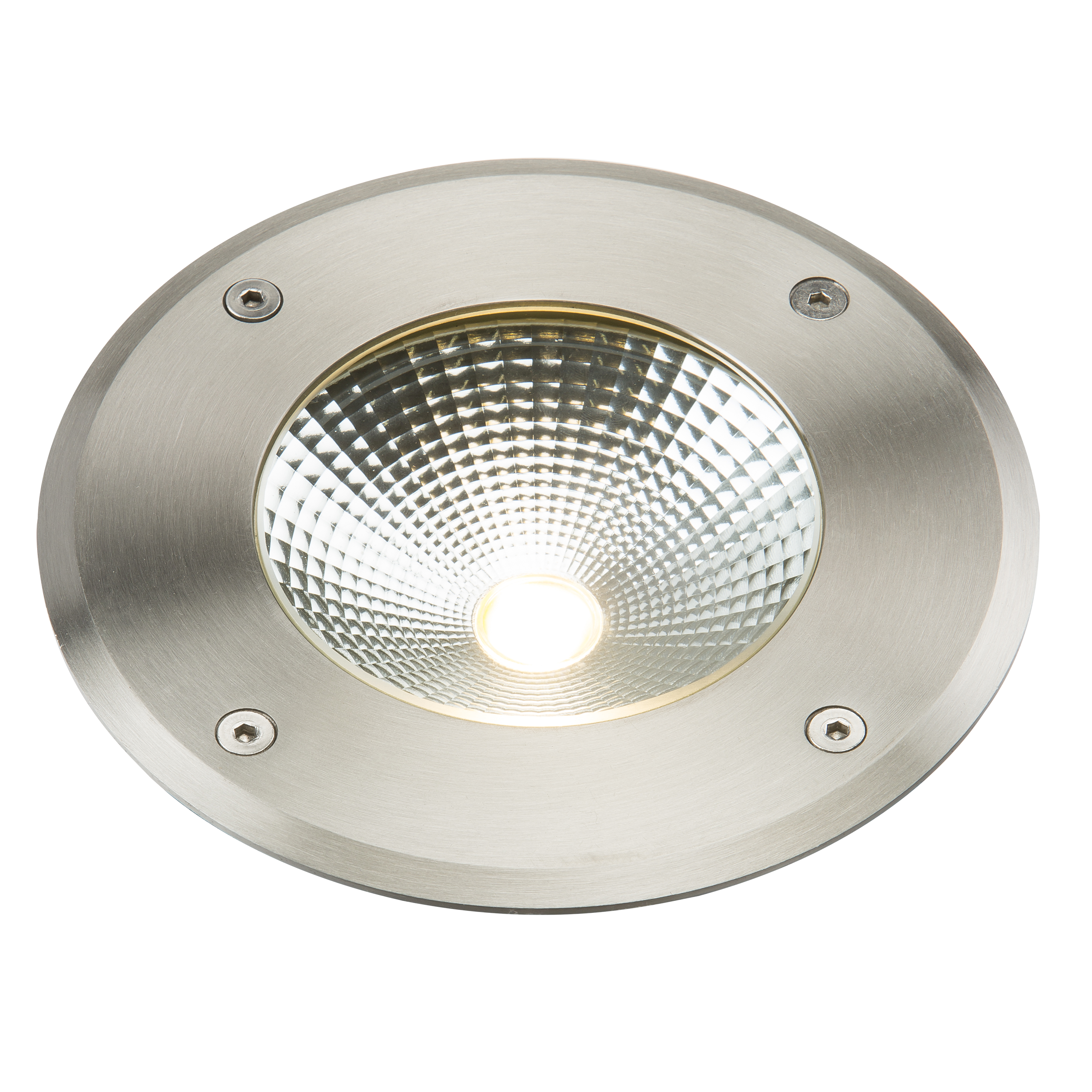 230V IP65 9W LED Stainless Steel Recessed Ground Light 3500K - LEDGL9 