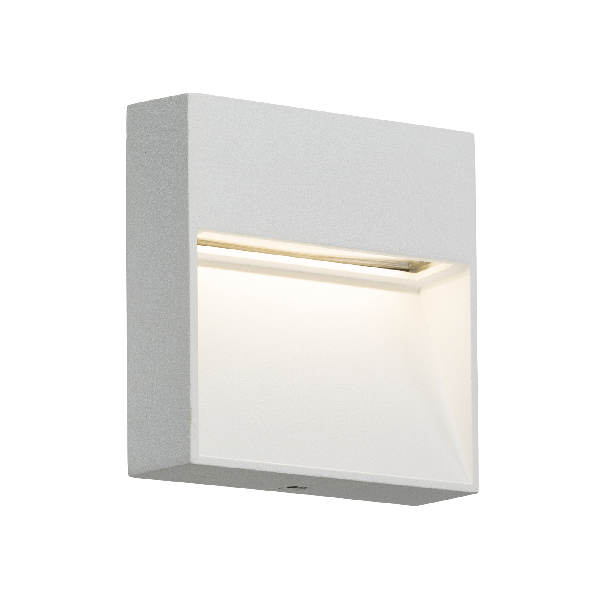 230V IP44 2W LED Square Wall /Guide Light - White - LWS2W 