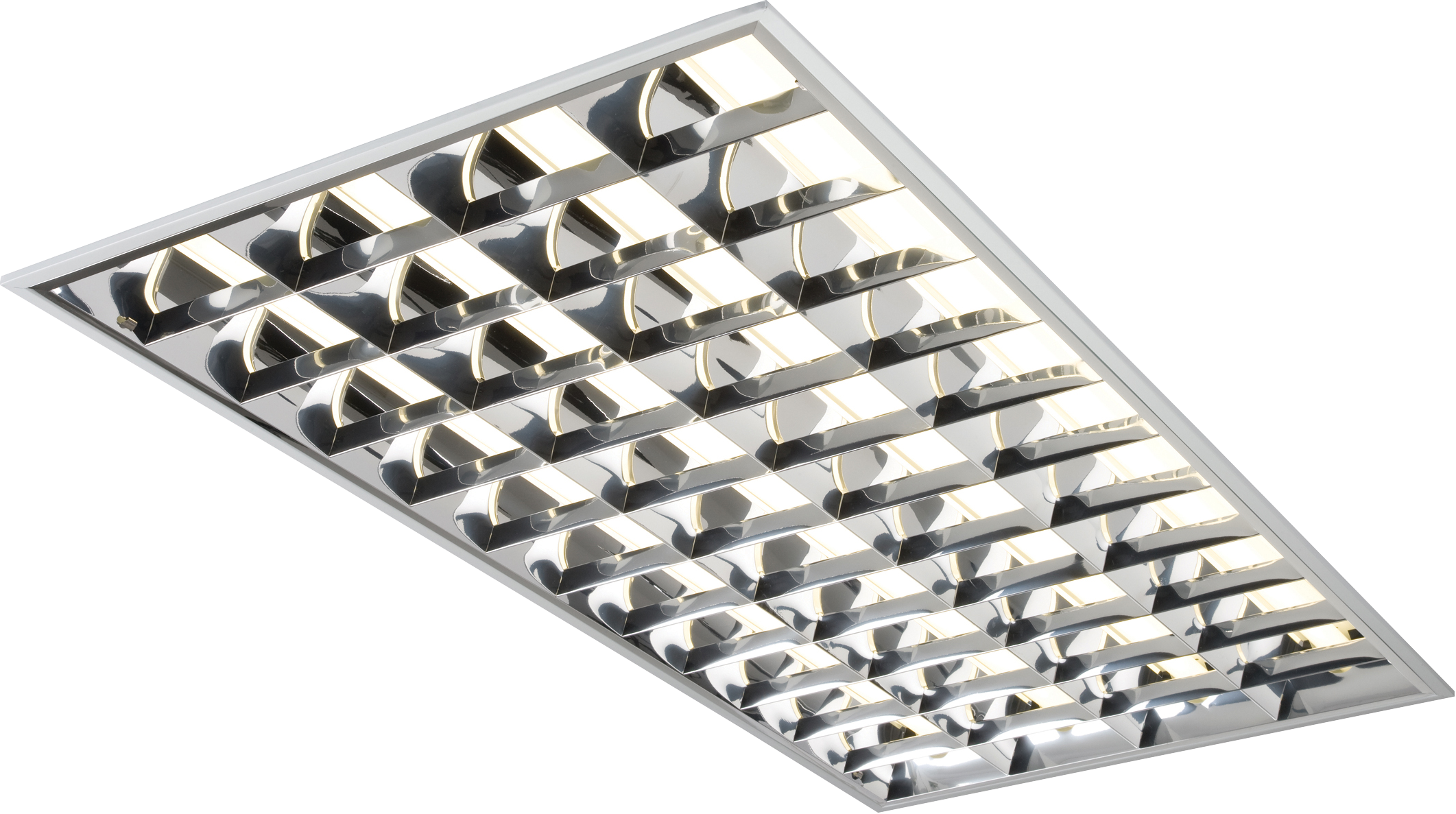 230V IP20 4x36W T8 HF CAT2 Modular Fluorescent Fitting 600x1200mm - MRA436HF 