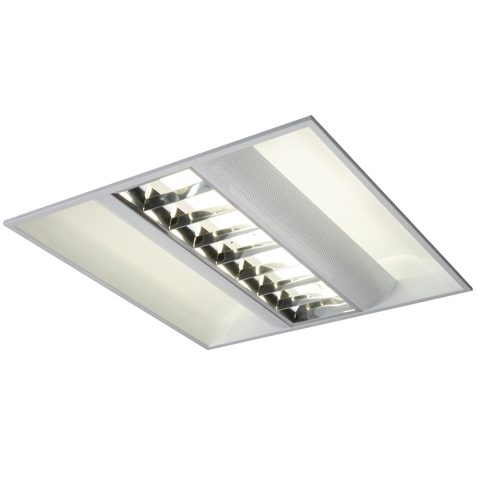 IP20 230V 2x55W HF CAT2 Emergency Modular Fluorescent Fitting 600x600mm - MRE255PLEMHF 