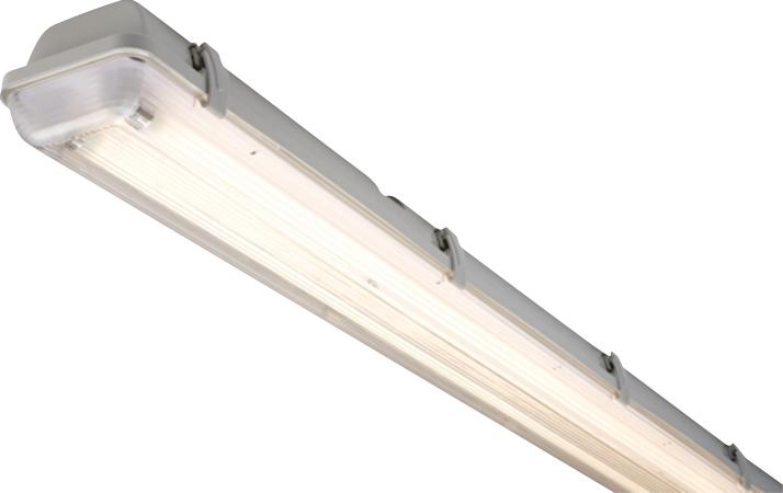 230V IP65 2X14W T5 HF Twin Non-Corrosive Fluorescent Fitting 2ft - NC65214HF 