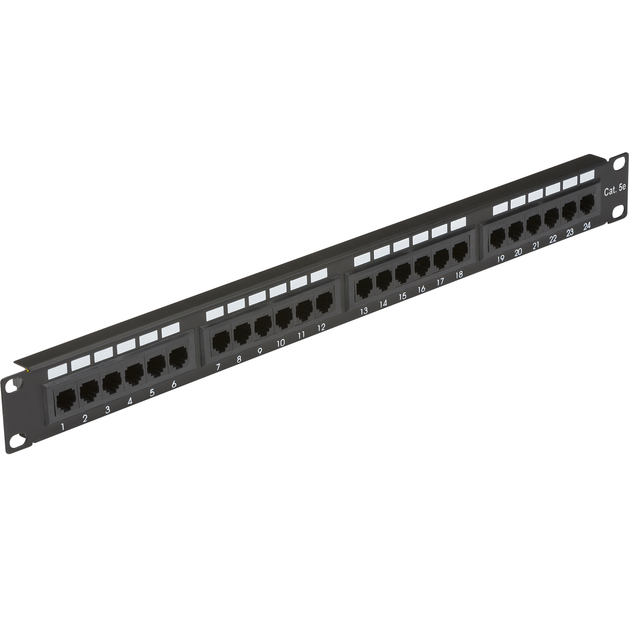 19Gǥ 1U 24-port UTP CAT5e Patch Panel - NET24C5E 