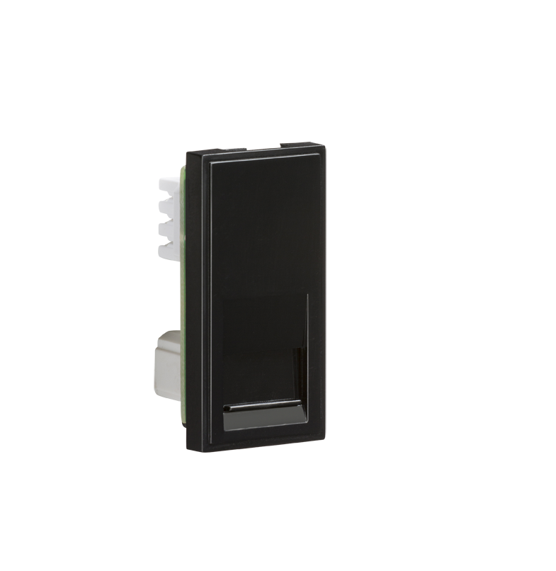 Telephone Secondary Outlet Module 25 X 50mm (IDC) - Black - NETBTSBK 