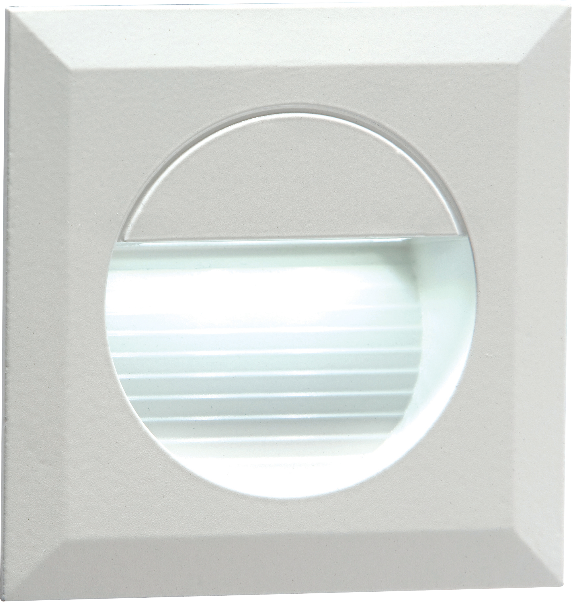 230V IP54 Recessed Square Indoor/Outdoor LED Guide/Stair/Wall Light White LED - NH019W 