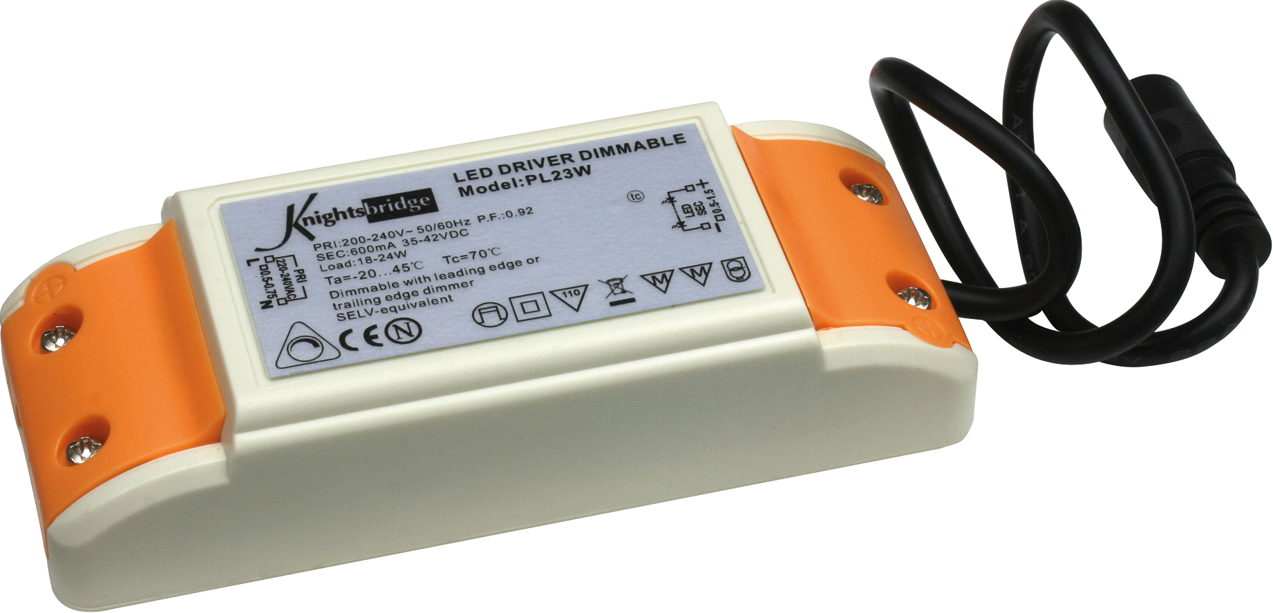 Dimmable LED Driver For Use With PL23LED - PLD23W 