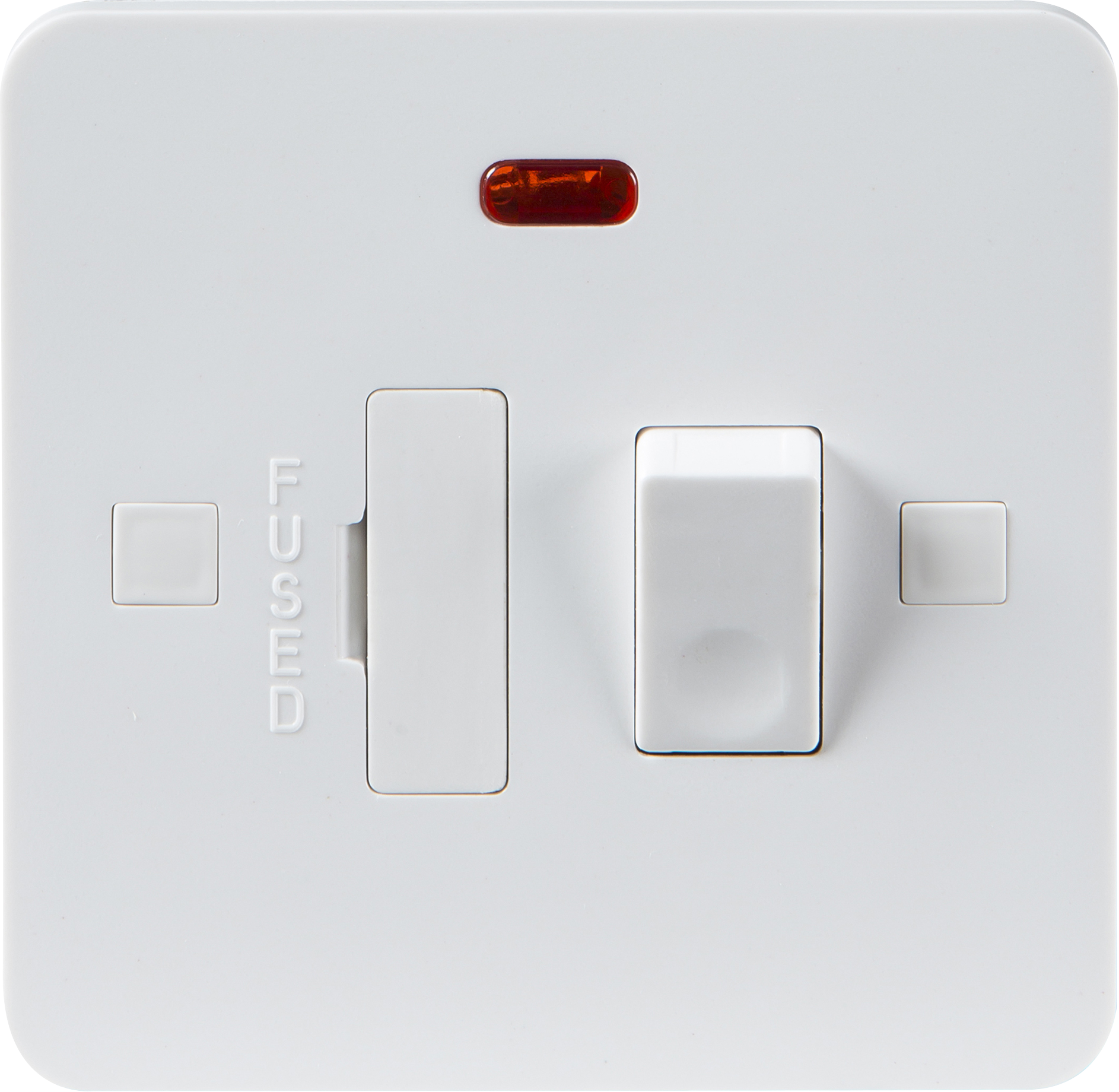 13A Switched Fused Spur Unit With Neon - 9mm - PU6300N 