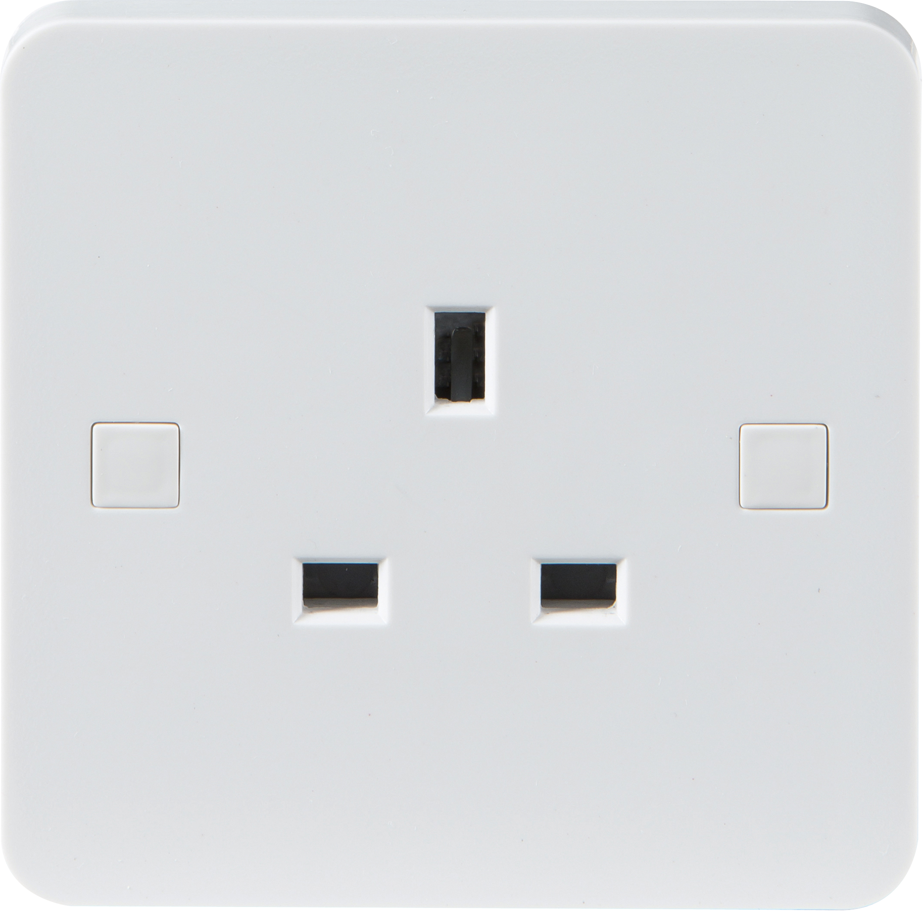 13A 1G Unswitched Socket - 9mm - PU7000U 