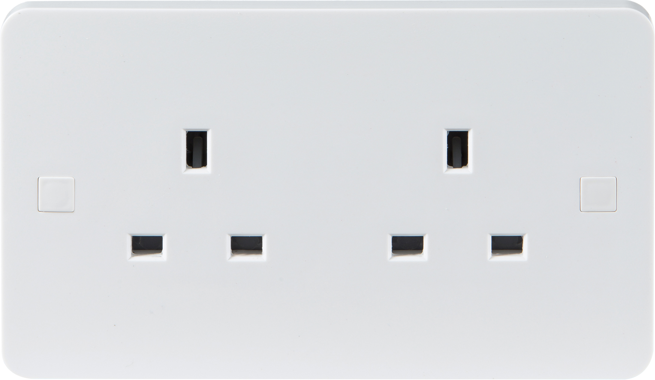 13A 2G Unswitched Socket - 9mm - PU9000U 