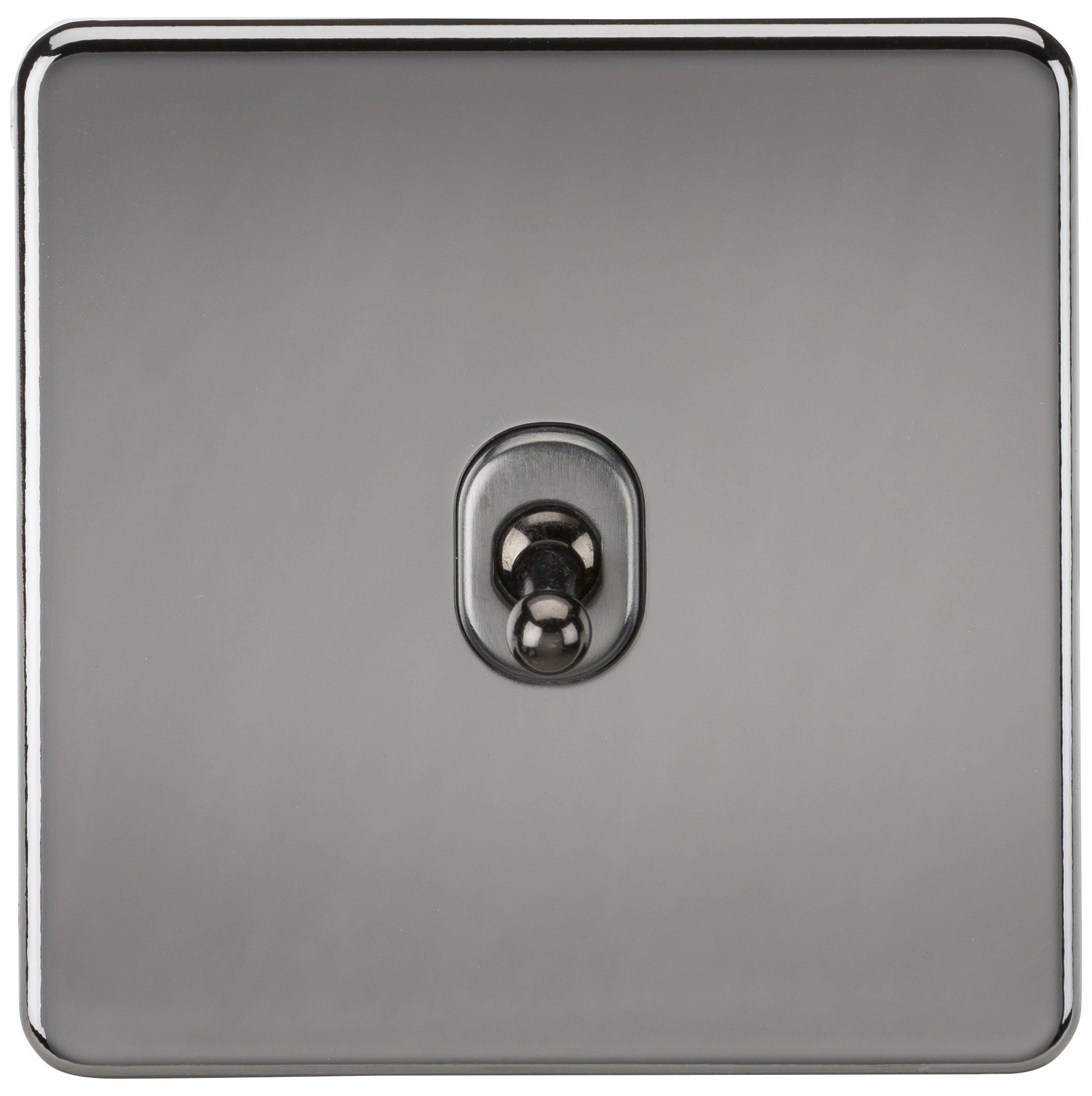 Screwless 10A 1G 2-Way Toggle Switch - Black Nickel - SF1TOGBN 