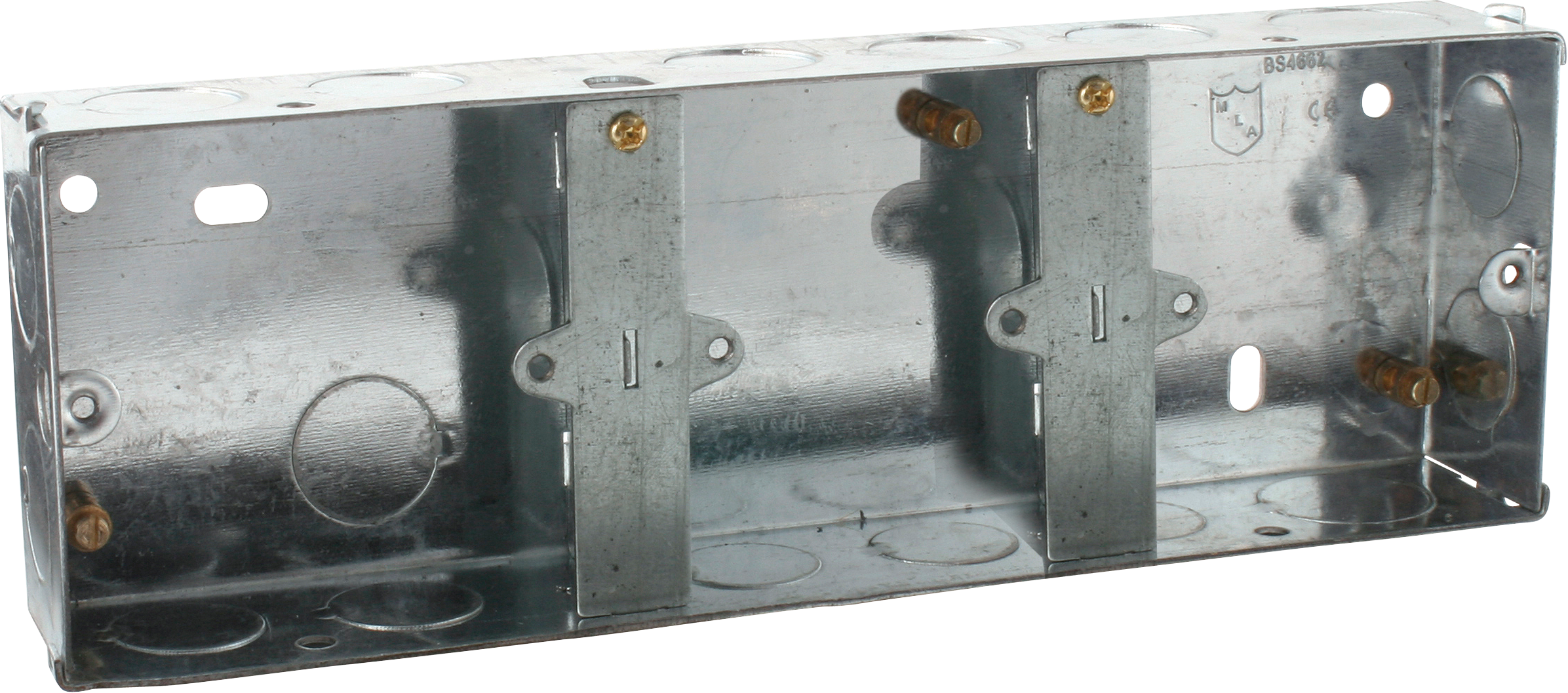 3G 35mm Deep Triple Galvanised Steel Box - SG335 