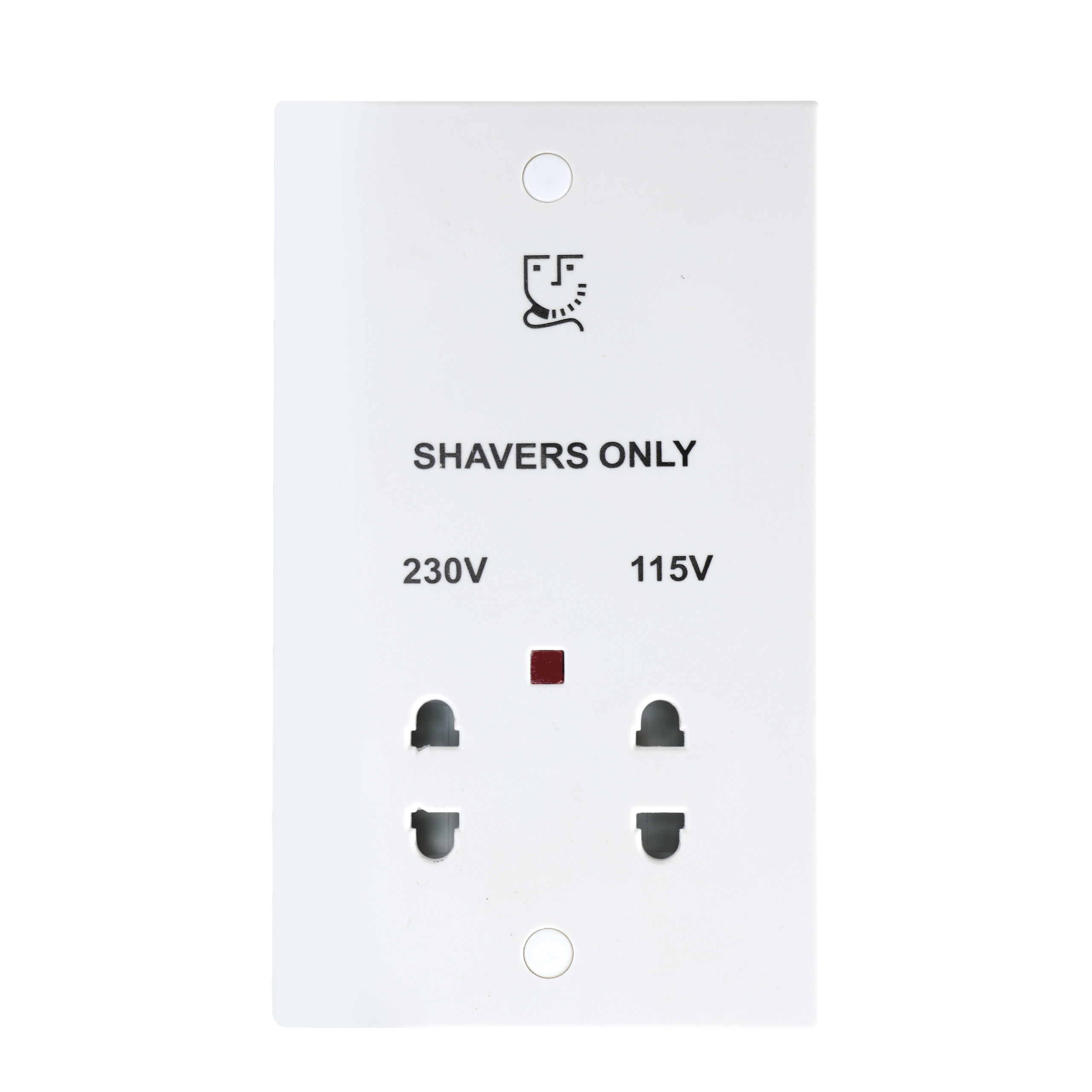 115/230V Dual Voltage Shaver Socket With Neon - ST8900 