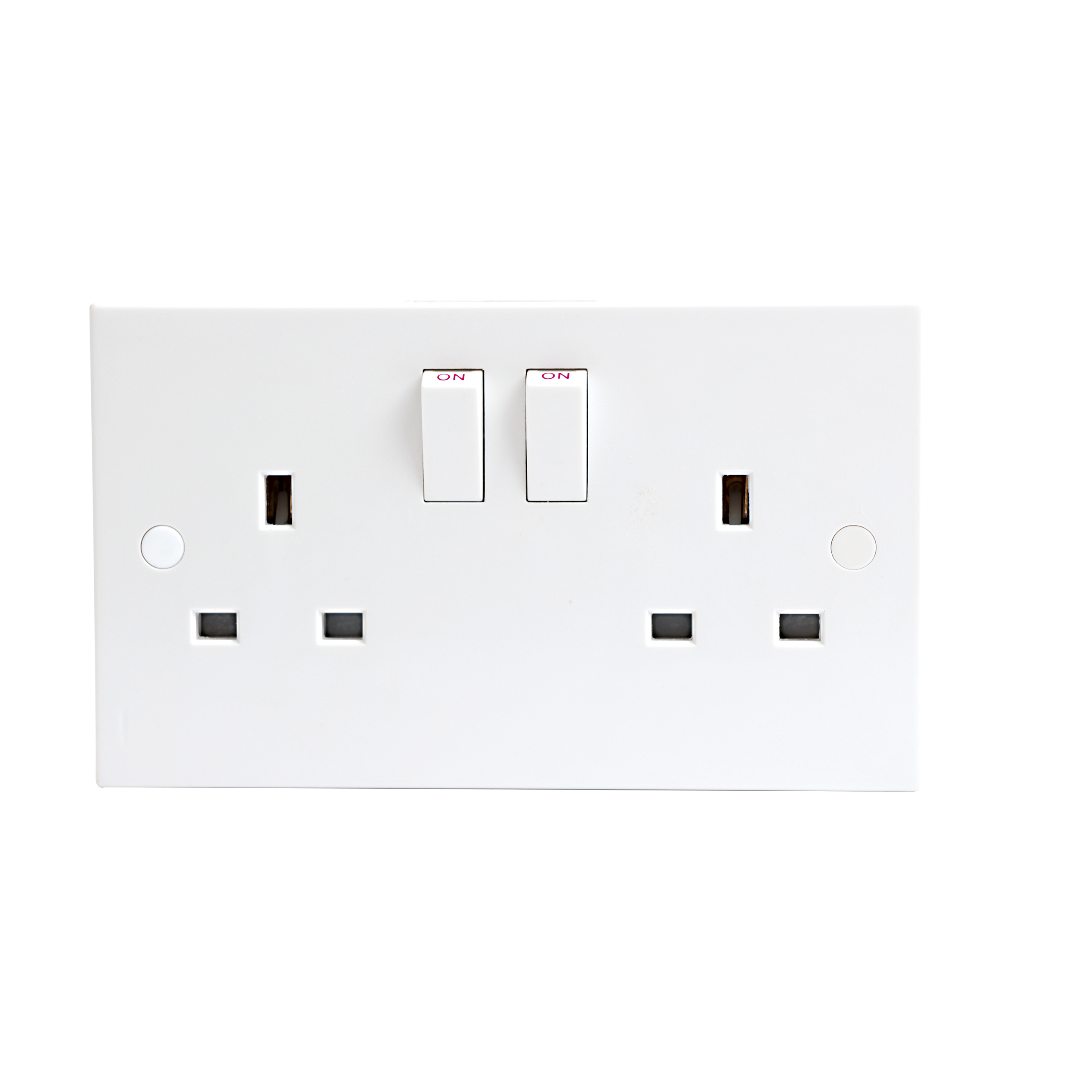 13A 2G DP Switched Socket- 12mm - ST9001 