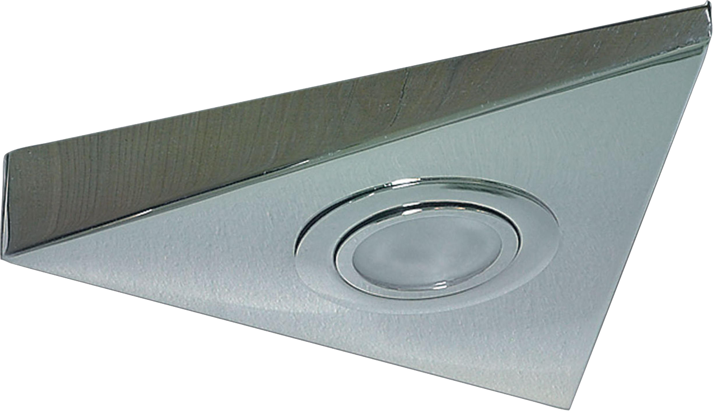 IP20 20W Mini Triangular Under Cabinet Fitting In Chrome - STI01C 