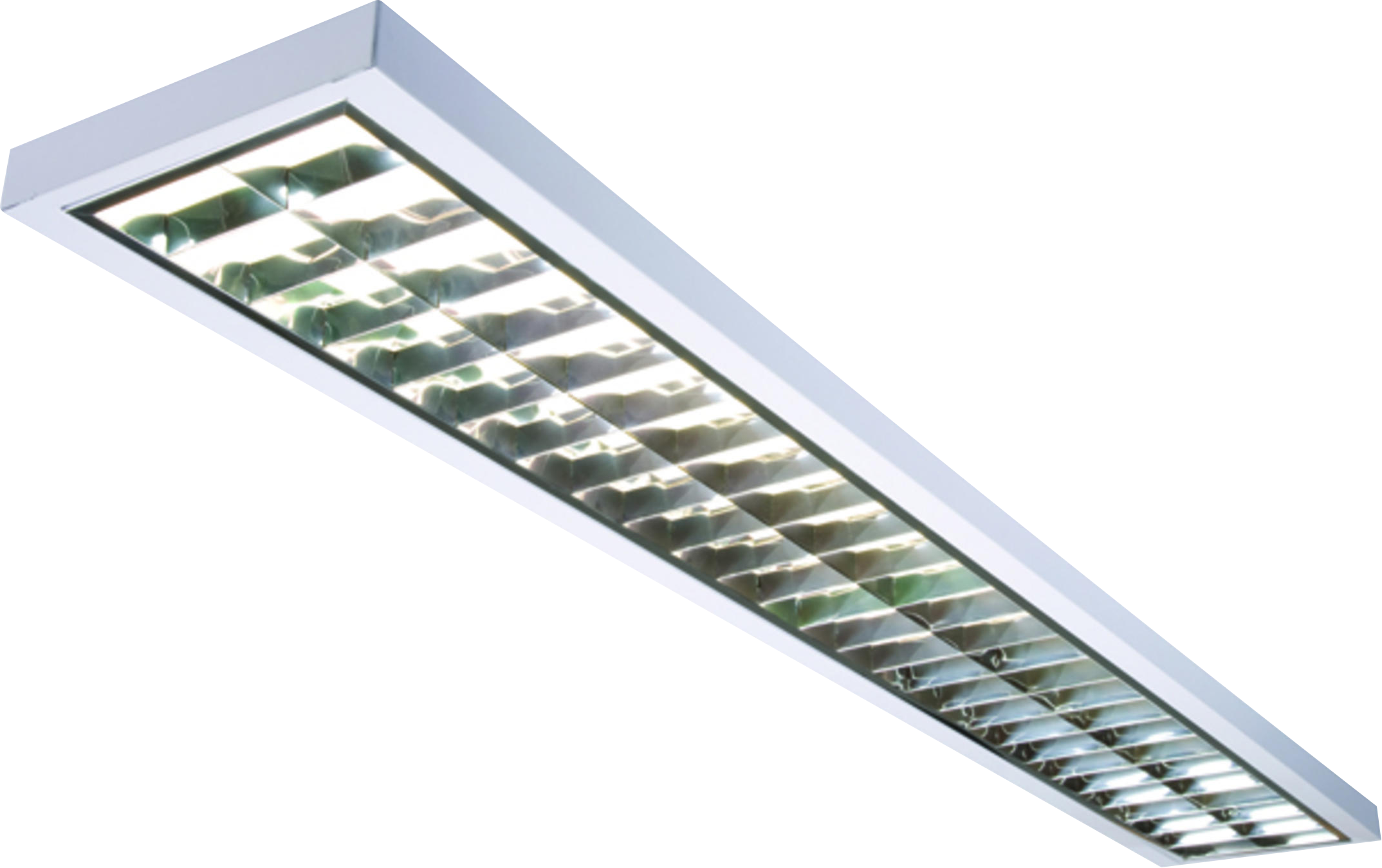 IP20 2x35W T5 Surface Mounted Emergency Fluorescent Fitting 1485x225x55mm - SURF235EMHF 