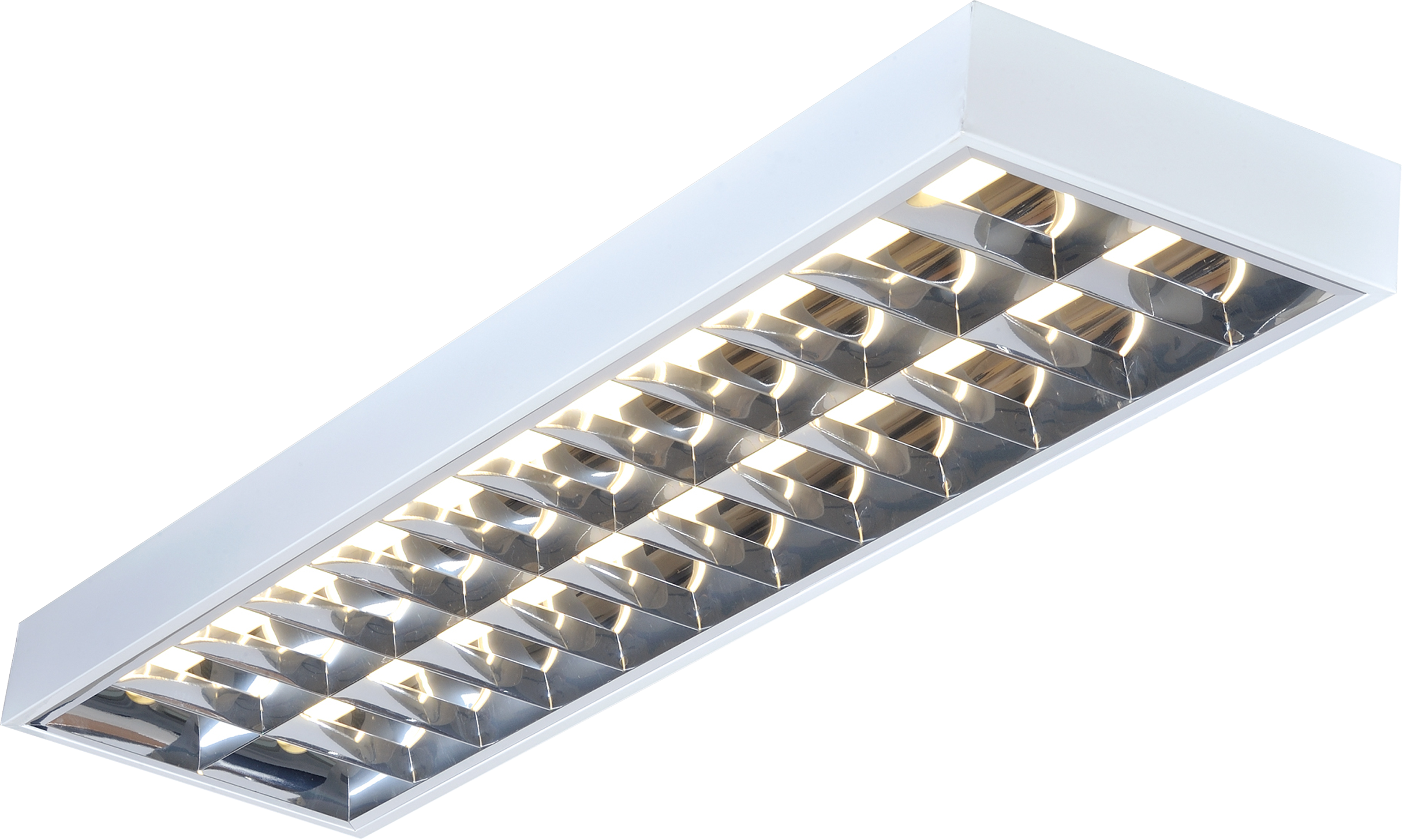 IP20 2x36W 4ft T8 Surface Mounted Fluorescent Fitting 1220x305x80mm - SURF236HF 