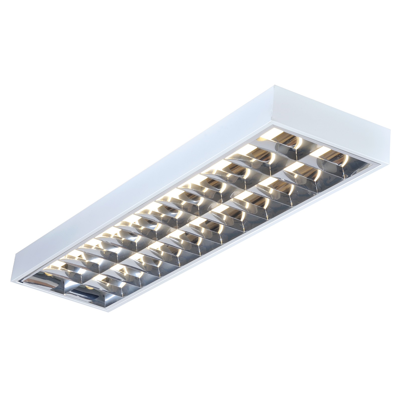 IP20 2x58W 5ft T8 Surface Mounted Emergency Fluorescent Fitting 1520x304x80mm - SURF258EMHF 