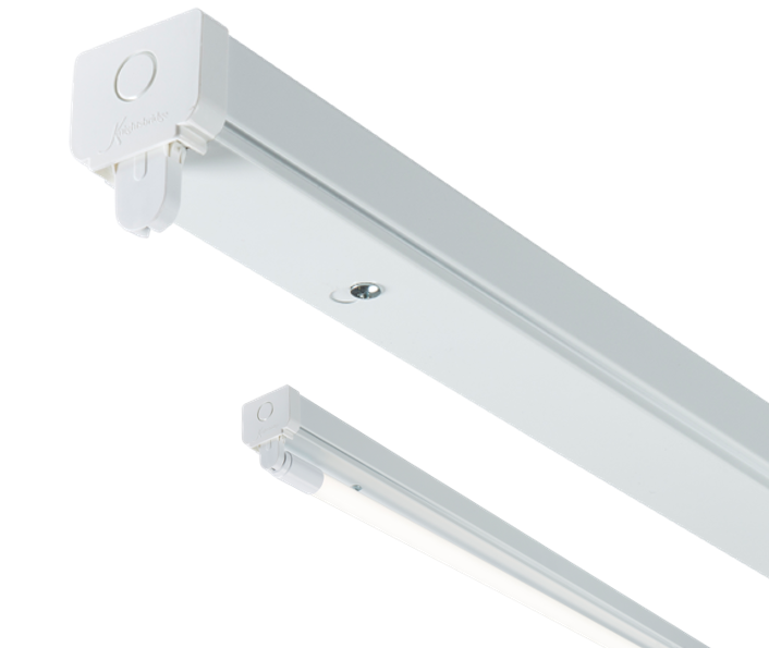 230V T8 Single LED-Ready Batten Fitting 1225mm (4ft) (without A Ballast Or Driver) - T8LB14 