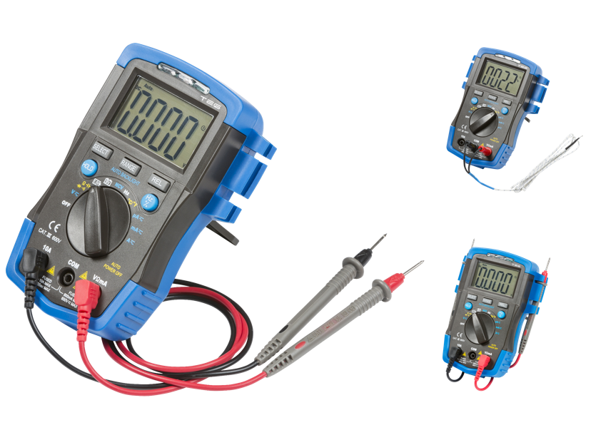 10A CAT III 600V True RMS Digital Multimeter With NCV - TE6 