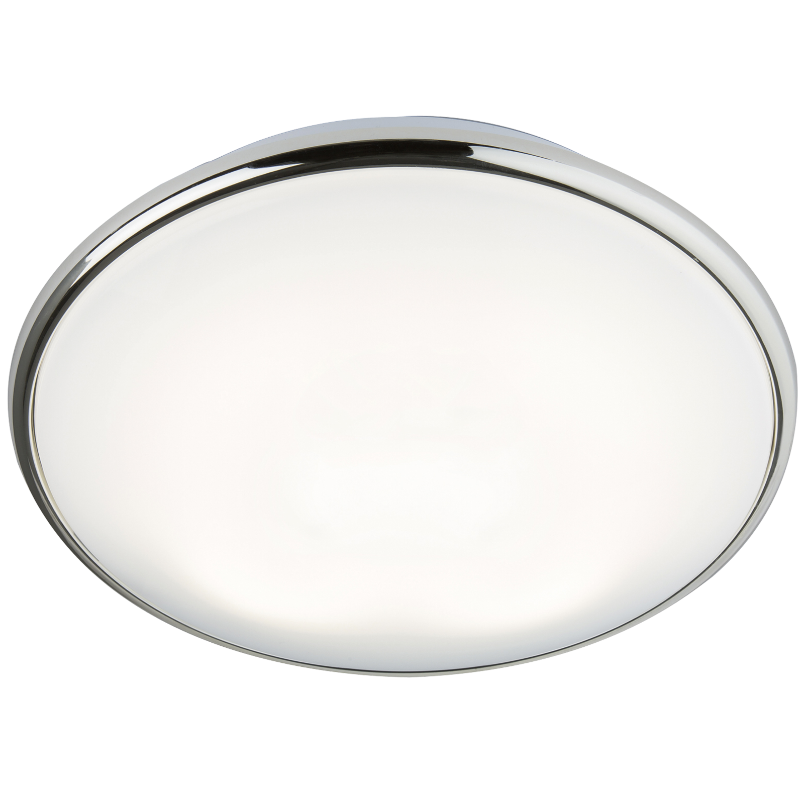 IP20 28W 2D HF Emergency Bulkhead With Opal Diffuser And Chrome Base - TP28W2DCEMHF 