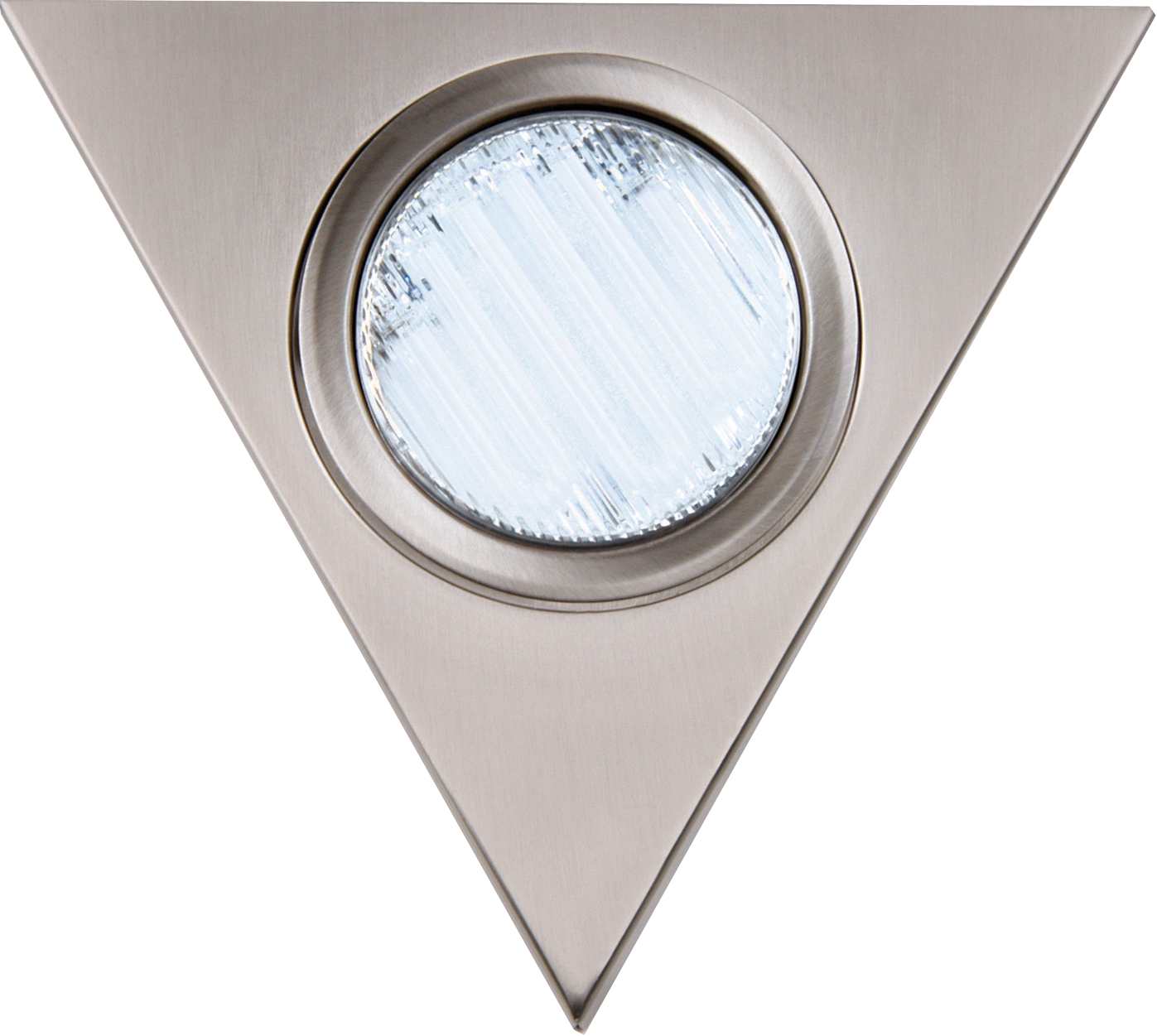 Triangular GX53 Brushed Chrome 9W. - TRIGX53CBR 