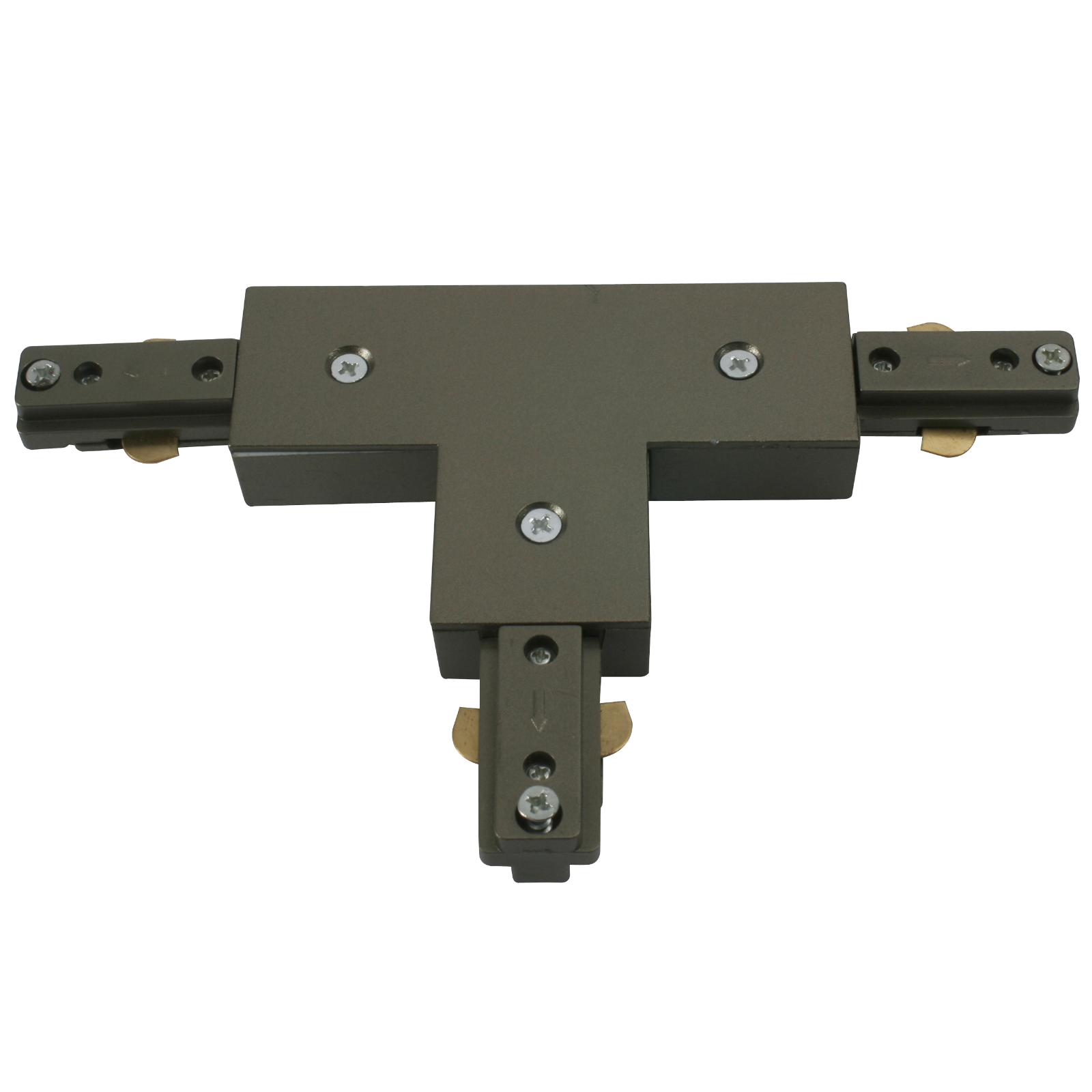 230v Track T Connector Satin Nickel. - TRKTS 