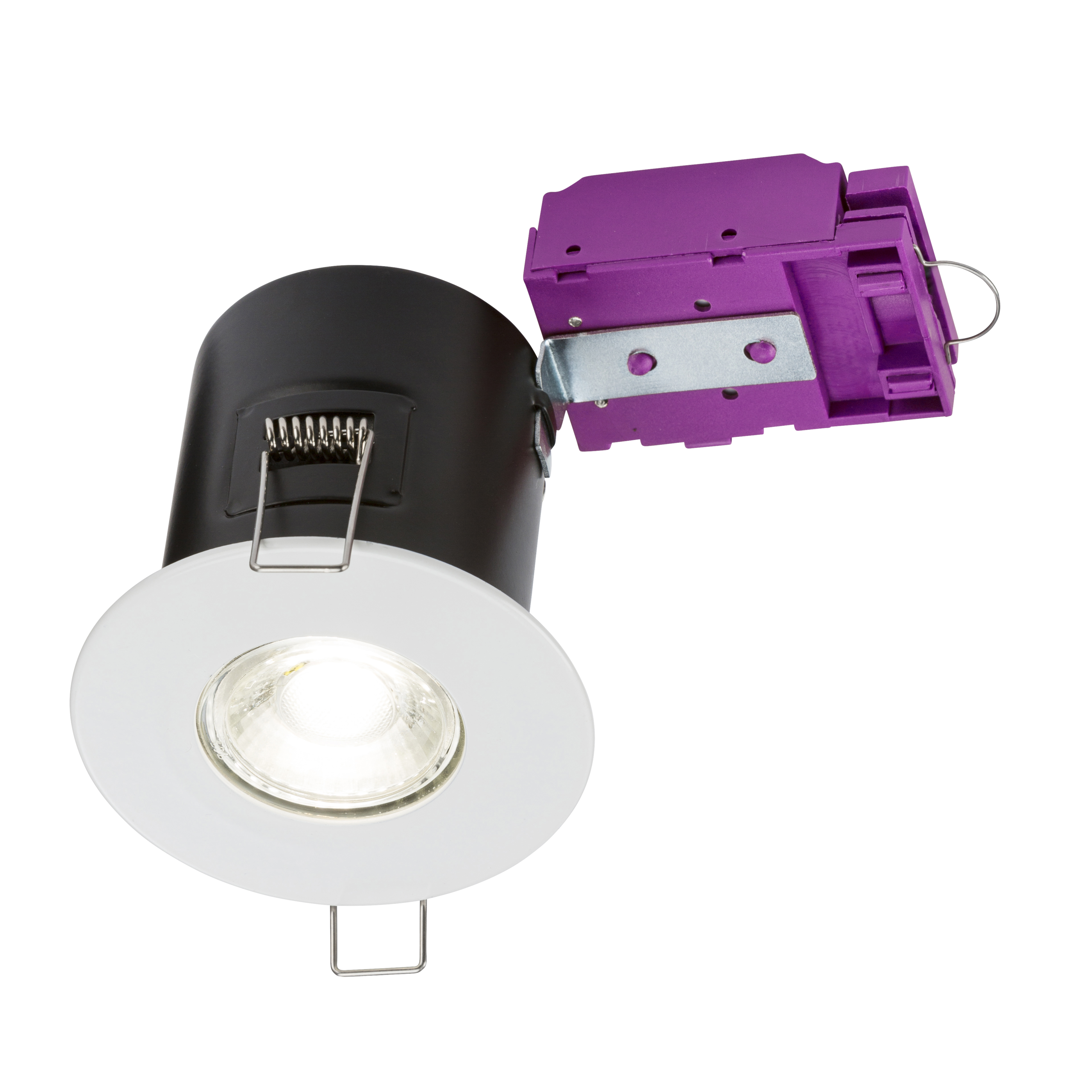 230V Fixed GU10 Fire-Rated Downlight White - VFCDW 