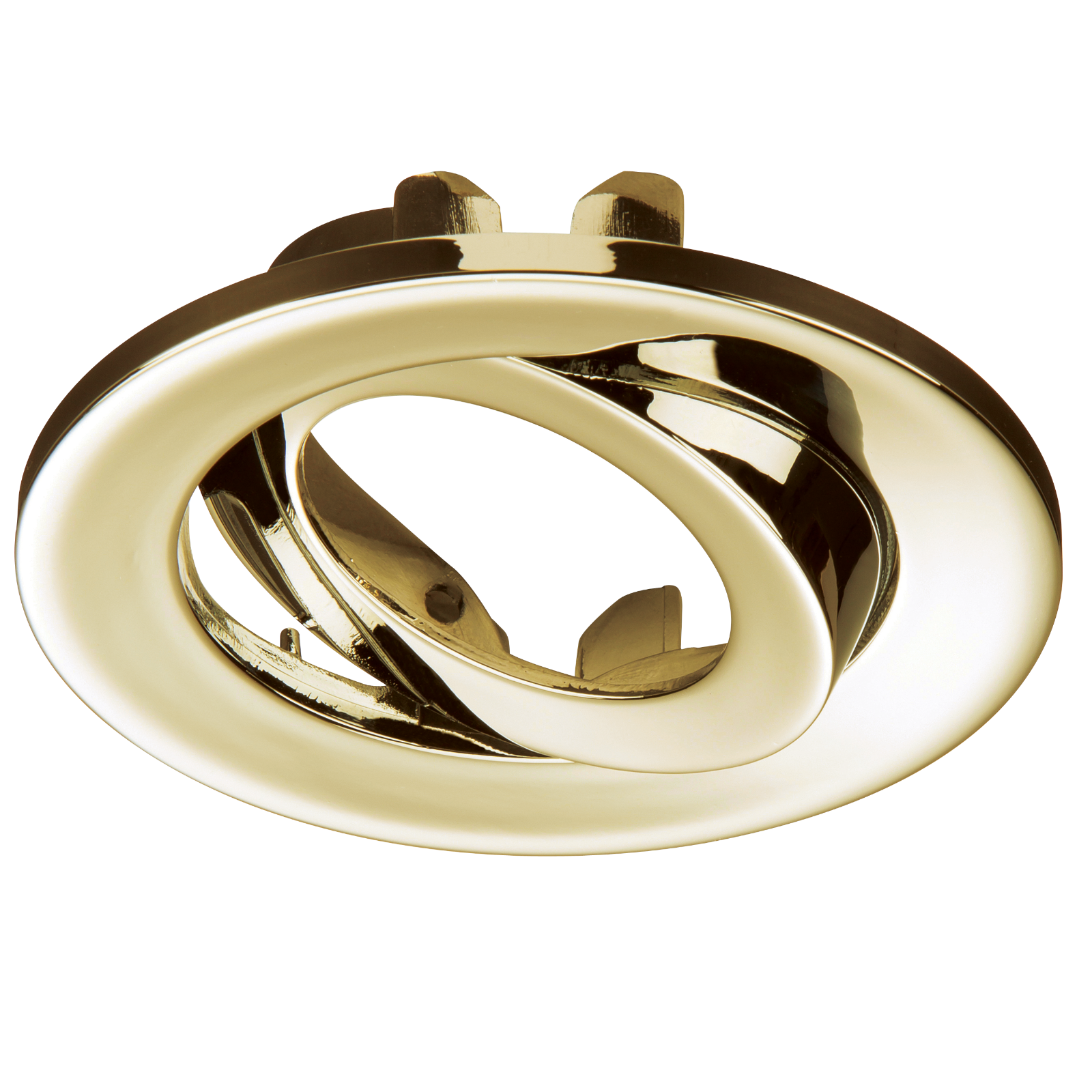 Adjustable Brass Tilt Bezel For VFR8 LED IP20 Downlights - VFR8TBEZBR 