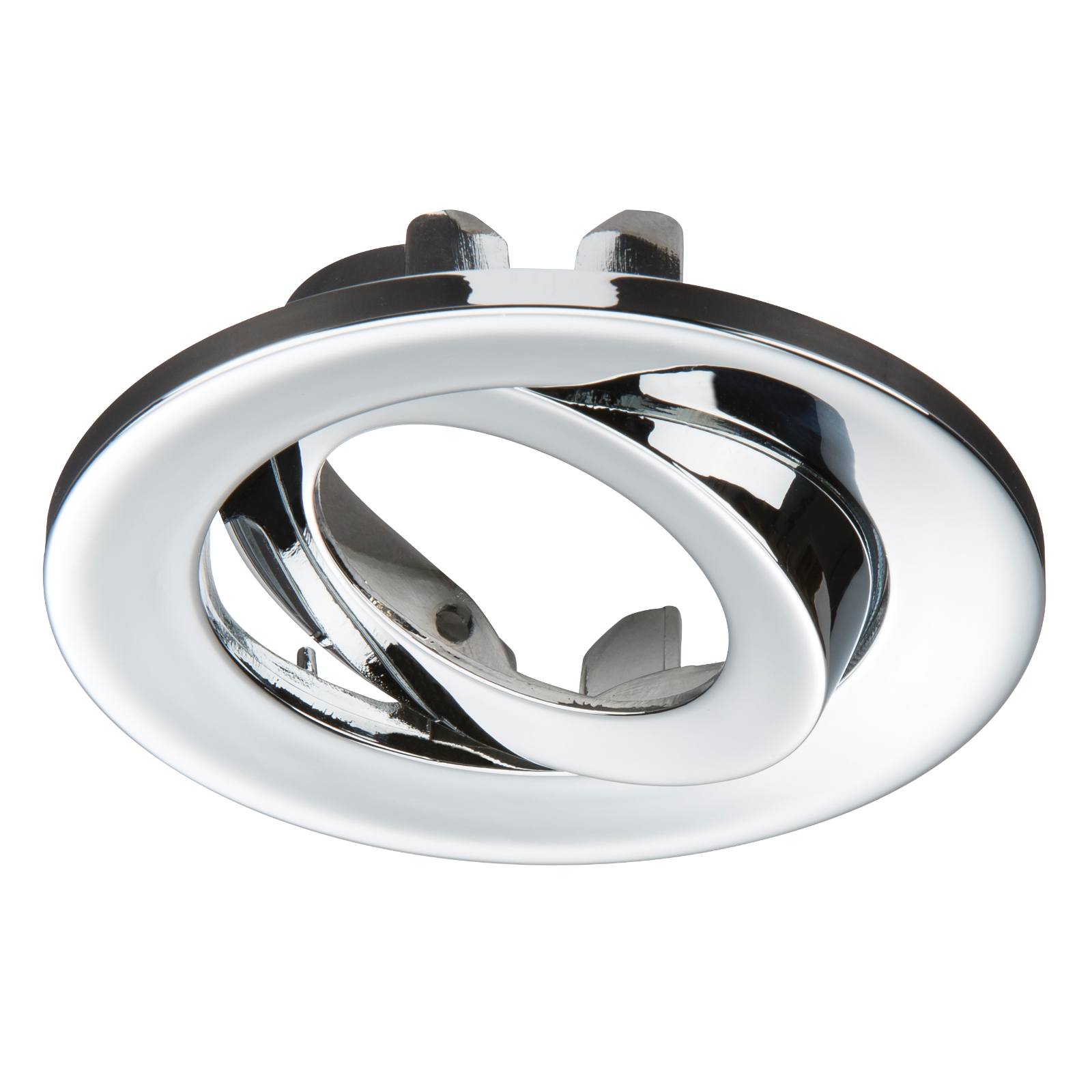 Adjustable Chrome Tilt Bezel For VFR8 LED IP20 Downlights - VFR8TBEZCH 